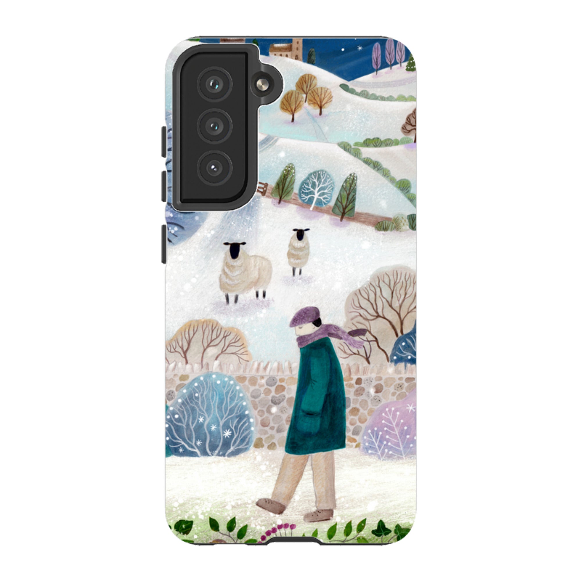 Samsung Tough Case - Across Snowy Fields By Bex Parkin