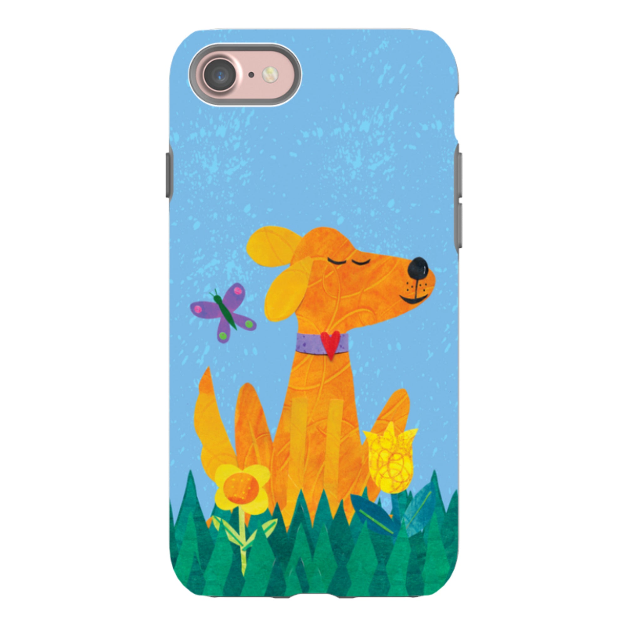 iPhone Tough Case - Pup in the grass By Tracey English