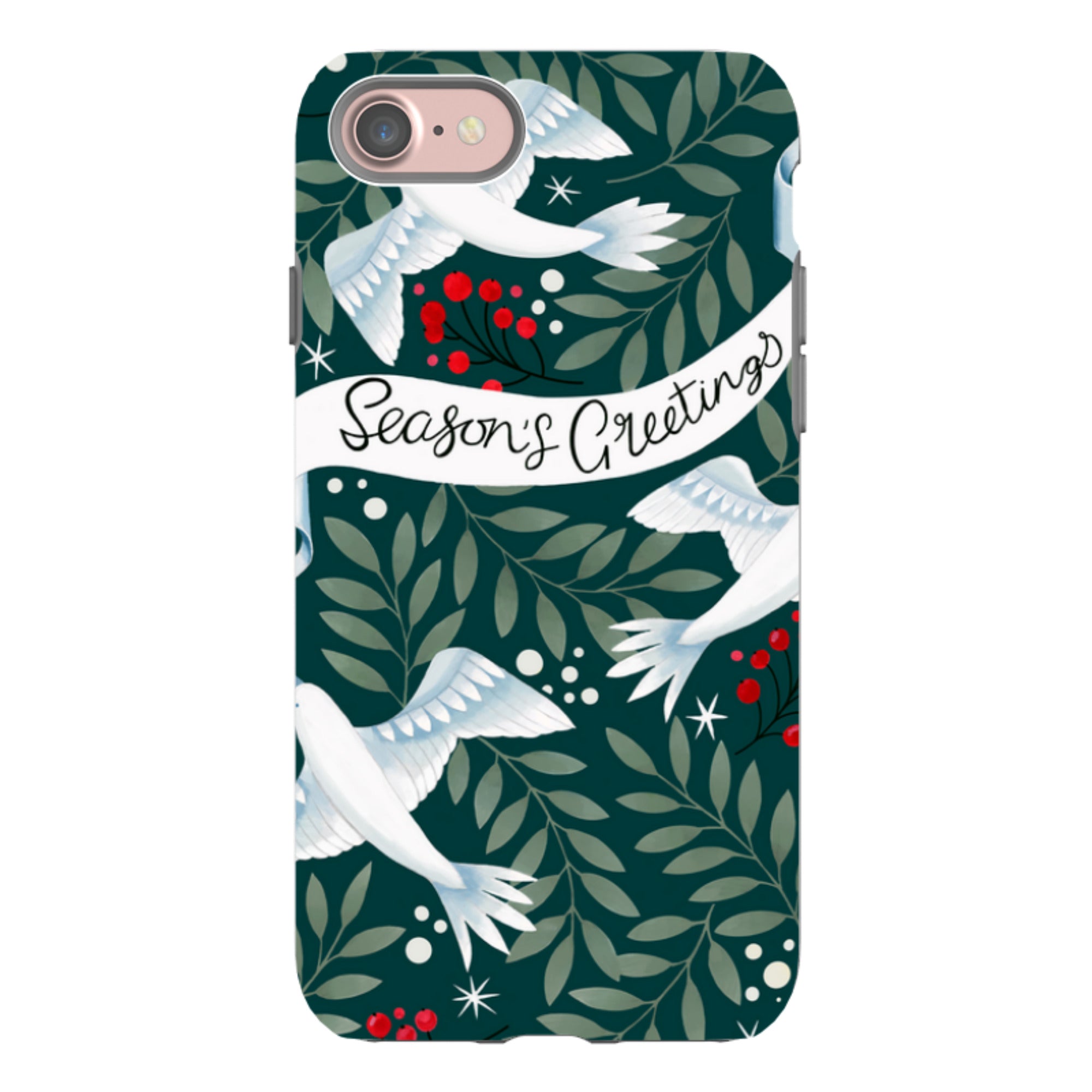 iPhone Tough Case - Seasons Greetings By Bex Parkin