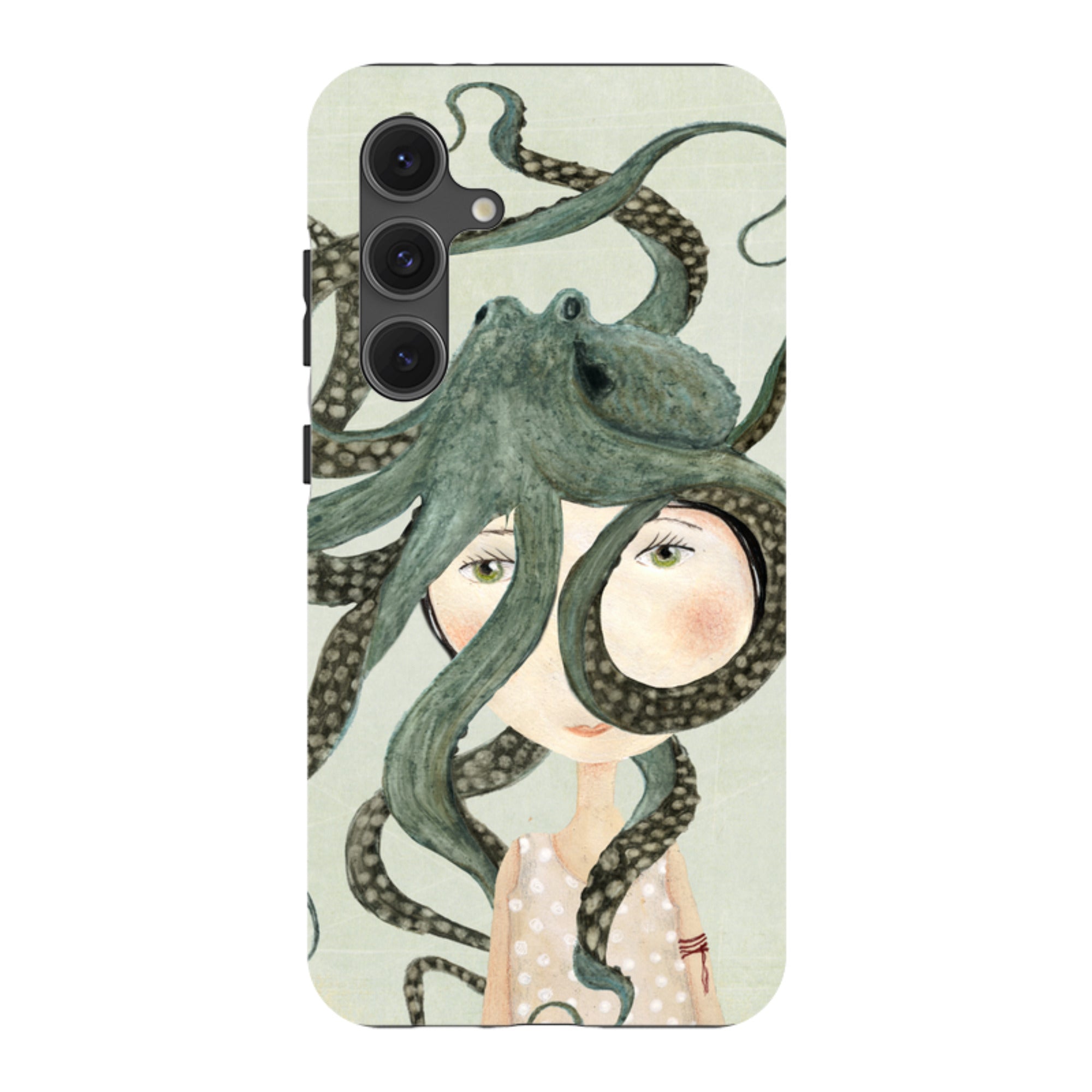 Samsung Tough Case - Octopus Girl By Katherine Quinn