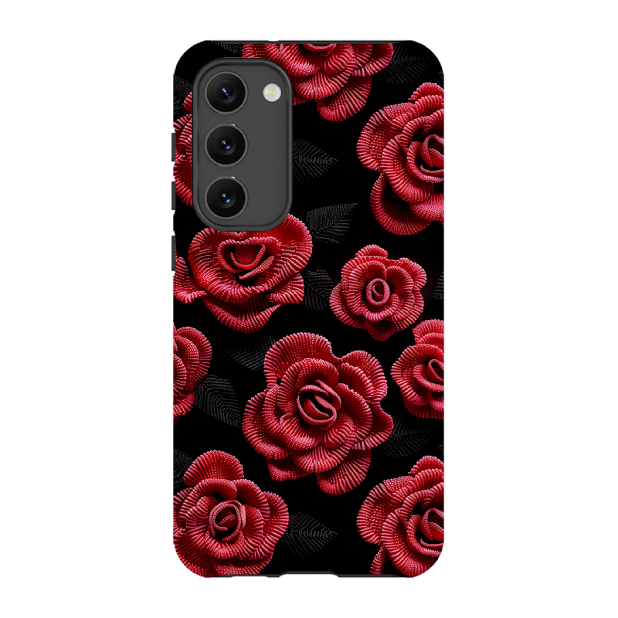 Samsung Tough Case - Dark Roses II