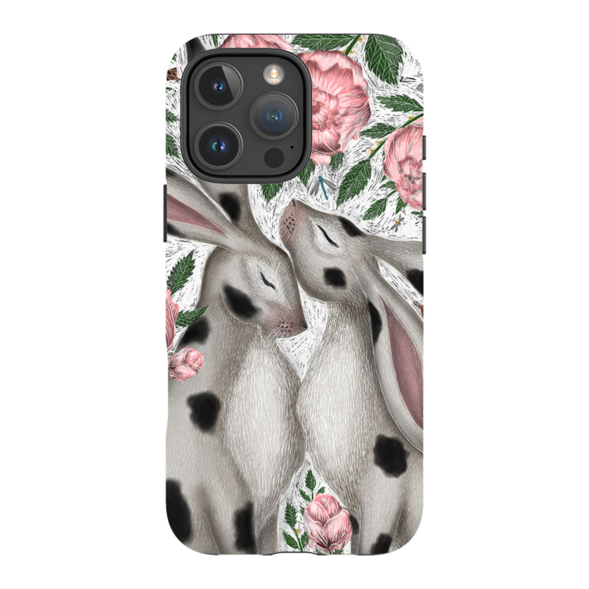 iPhone Tough Case - Hares And Peonies By Catherine Rowe