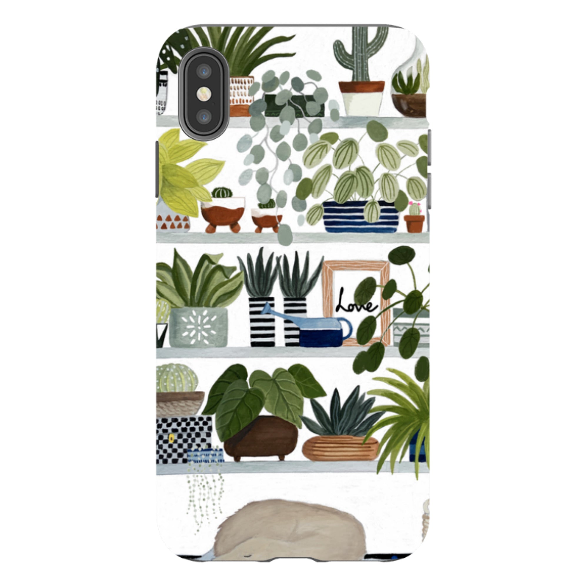 iPhone Tough Case - Plant Shelves By Bex Parkin