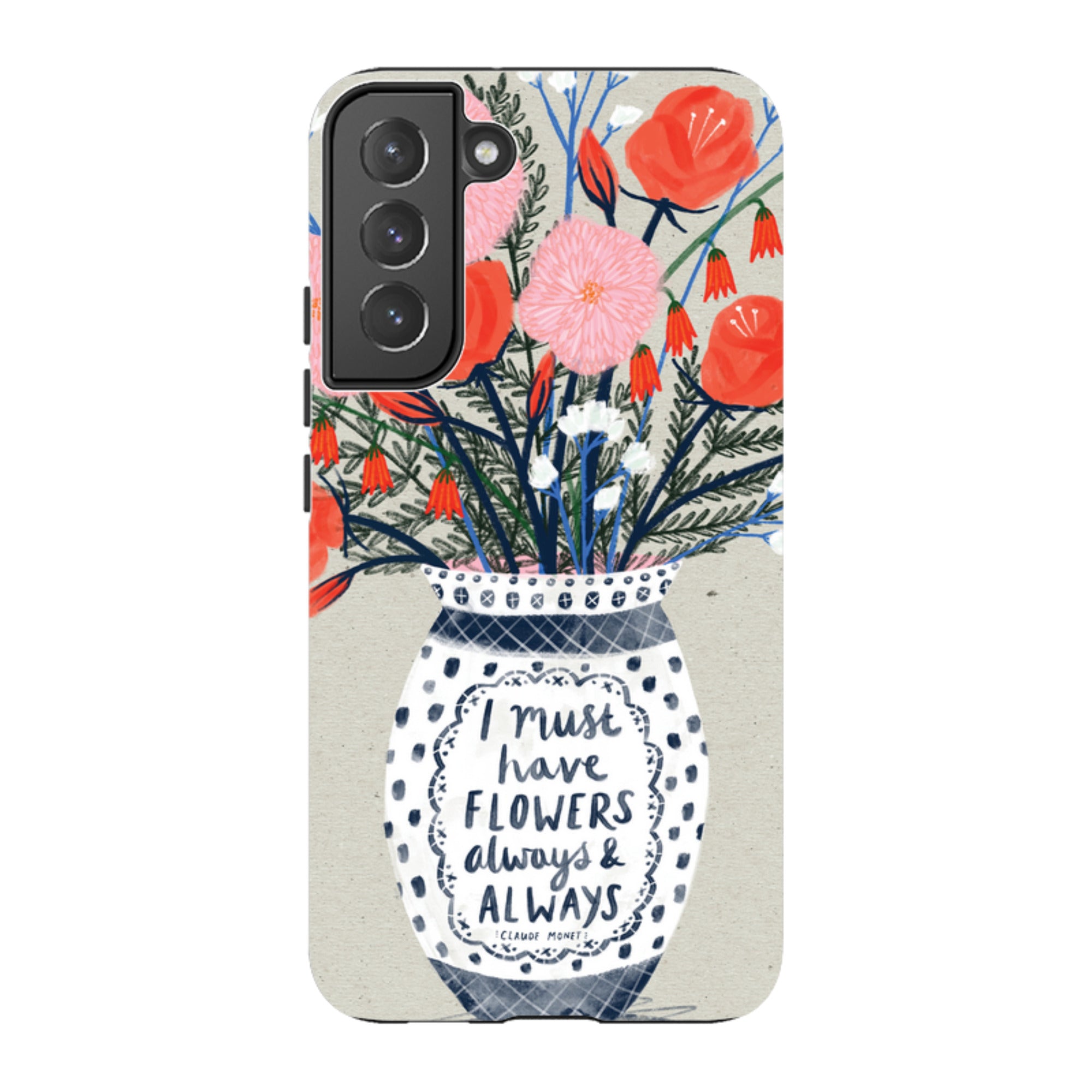 Samsung Tough Case - Flowers Always By Lee Foster Wilson