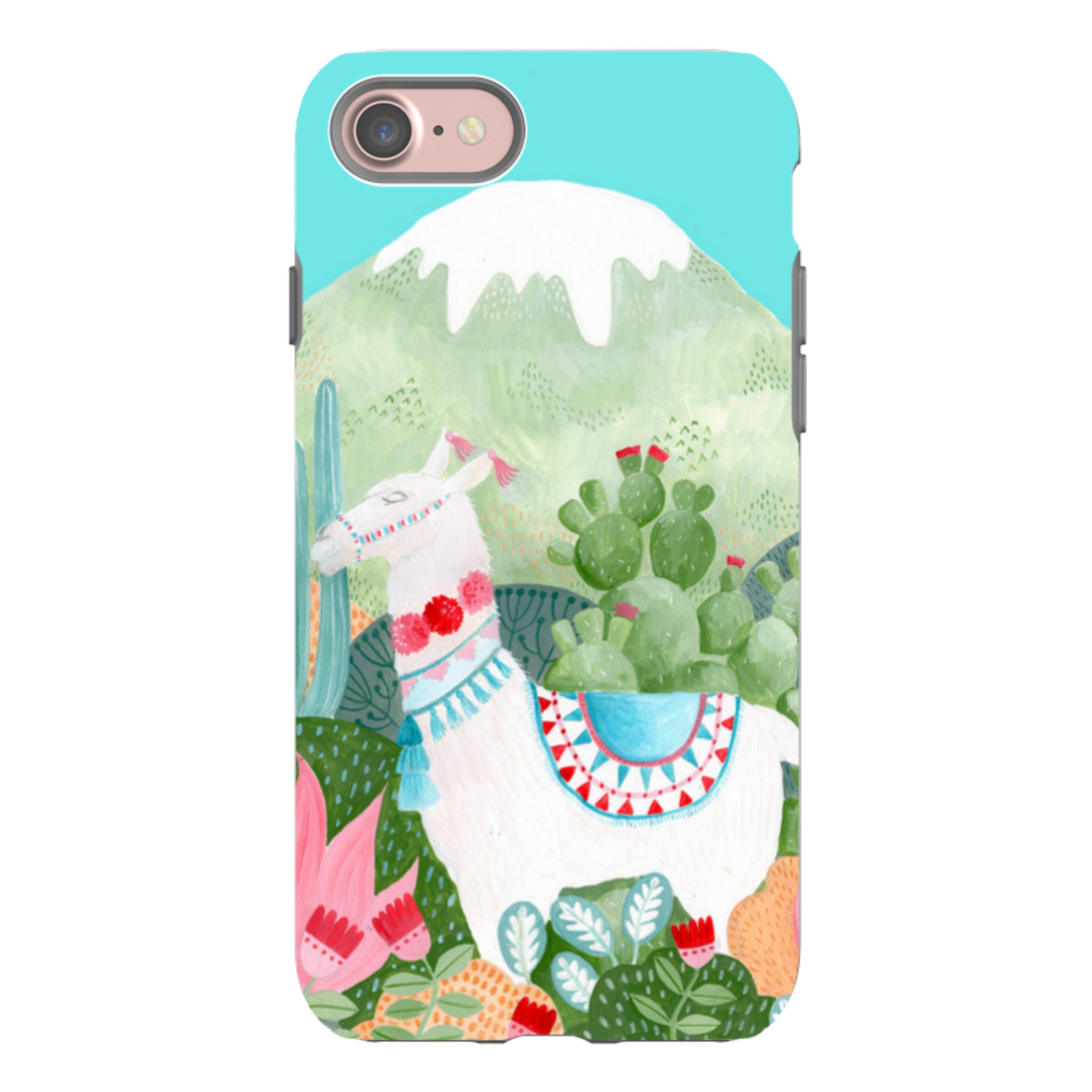 iPhone Tough Case - Llama By Bex Parkin