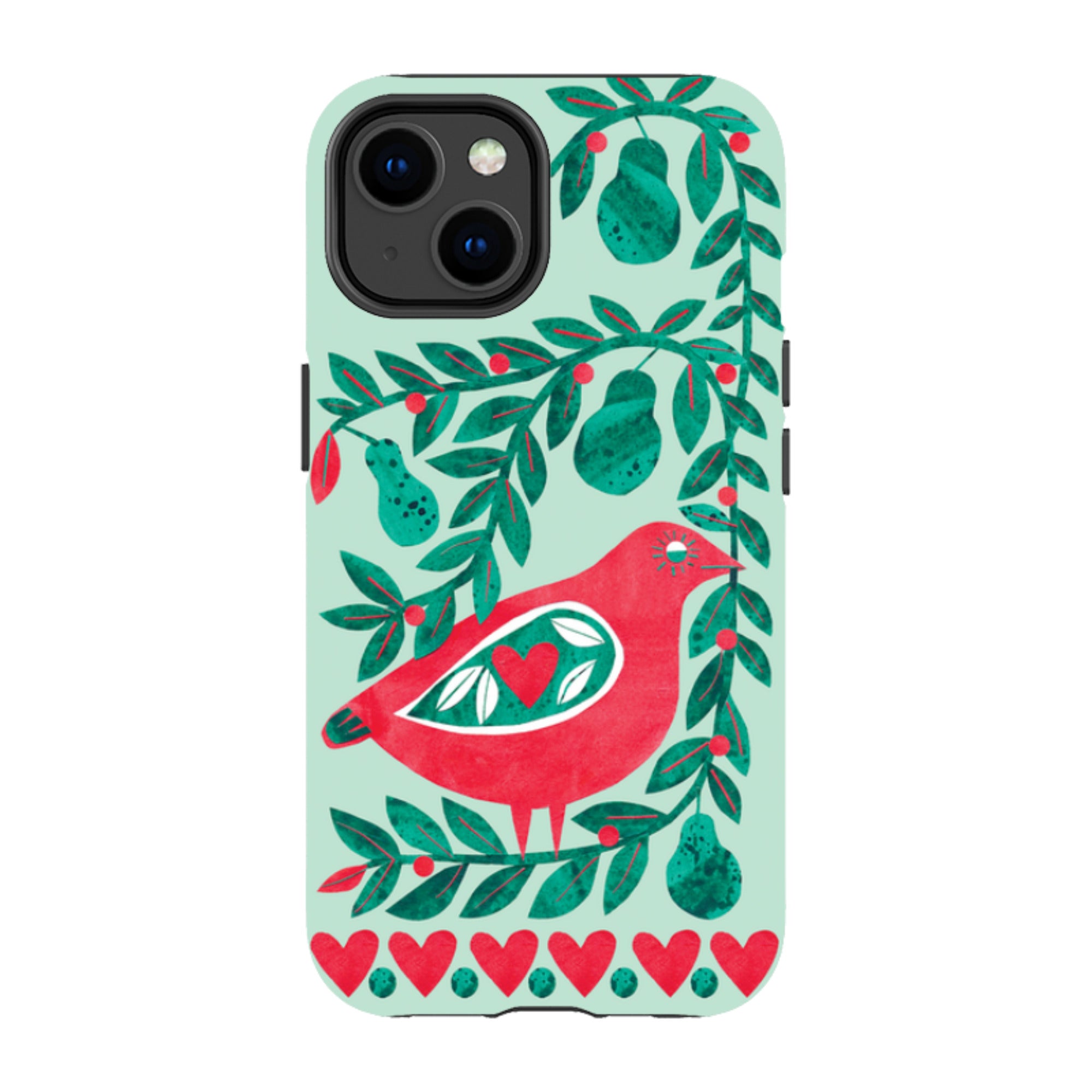 iPhone Tough Case - Partridge With Pears By Tracey English