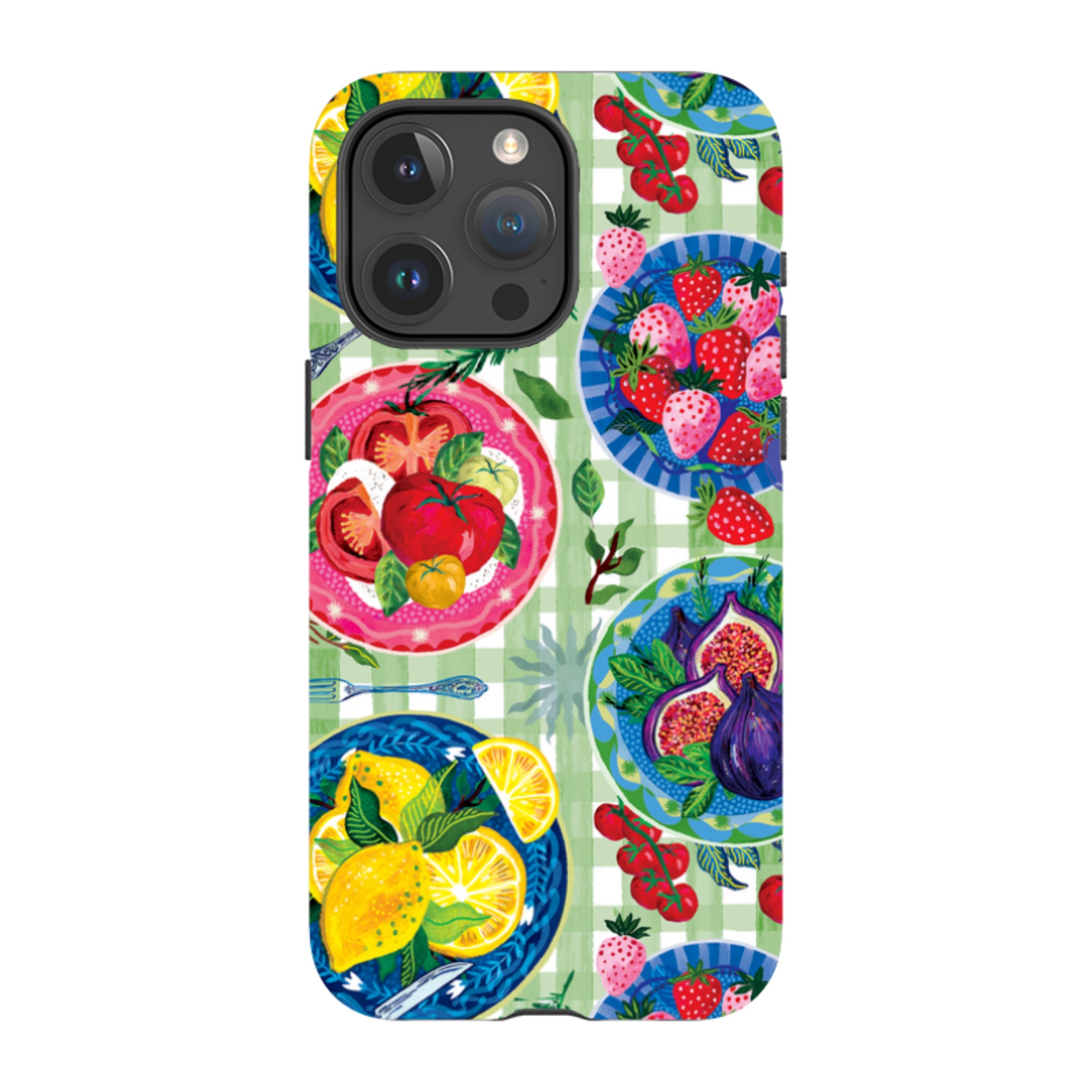 iPhone Tough Case - Summer Tablescape By Emma Frances Grant