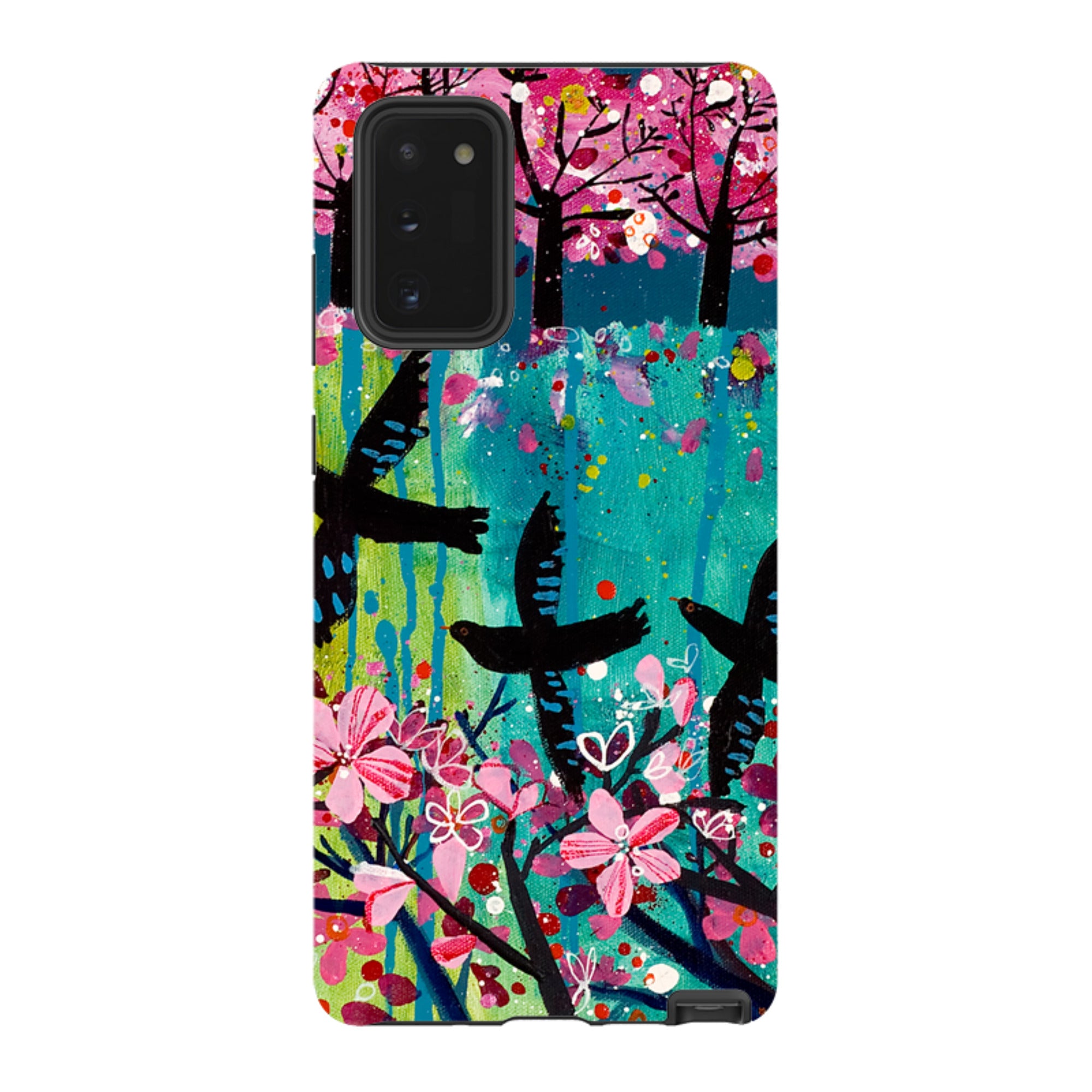 Samsung Tough Case - Blackbirds By Claire West