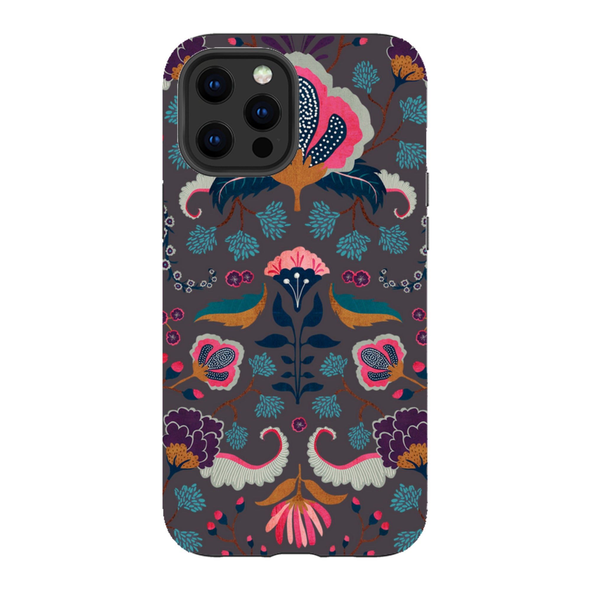 iPhone Tough Case - Folk Floral II By Katherine Quinn