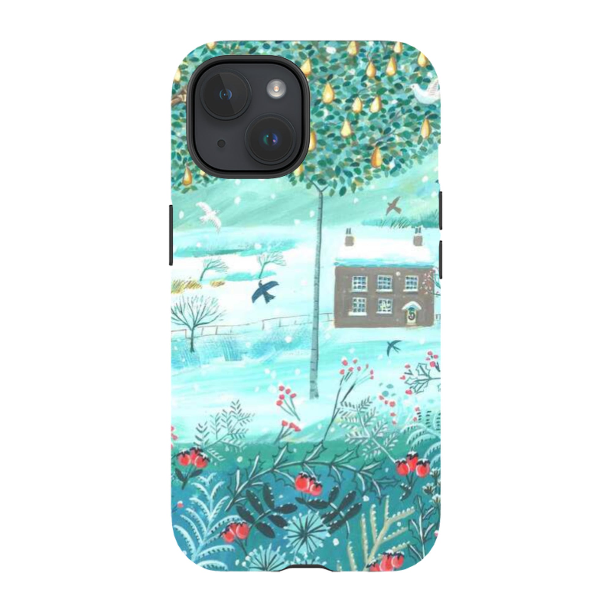 iPhone Tough Case - Pear Trees By Mary Stubberfield