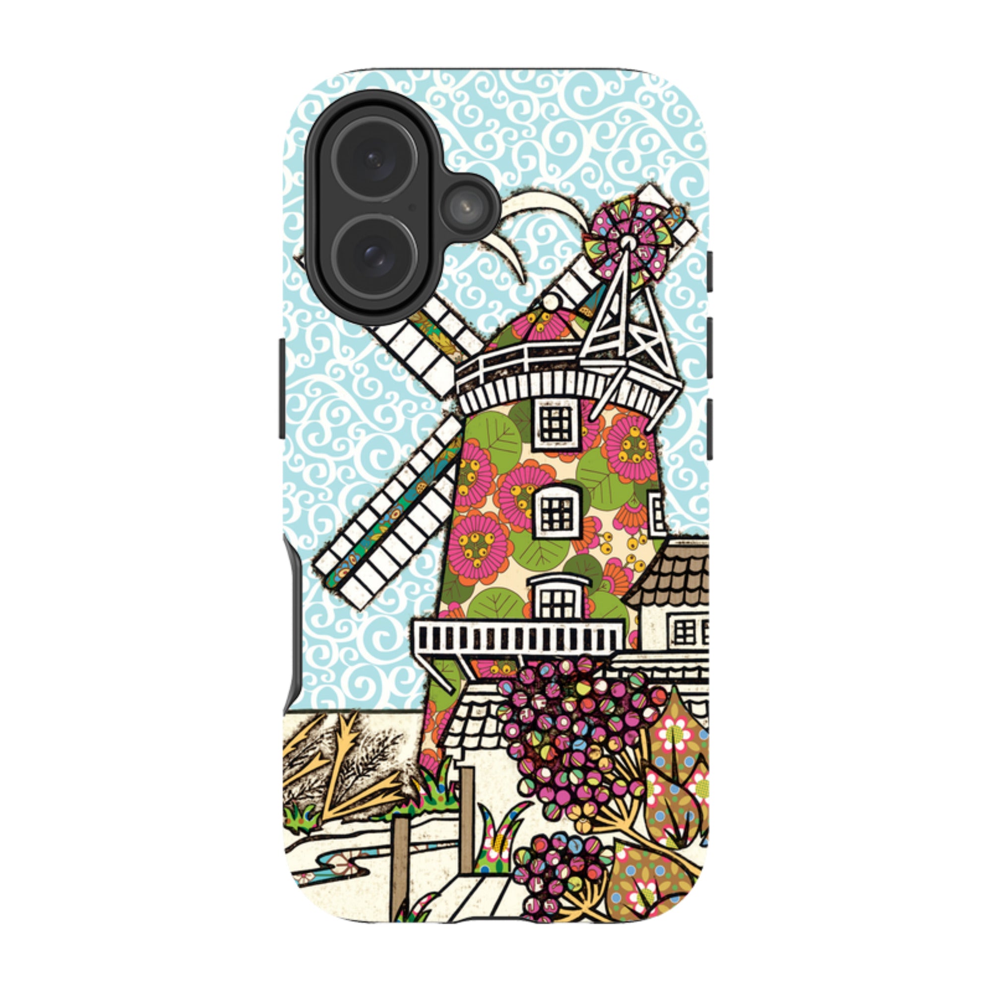 iPhone Tough Case - Cley Windmill By Amelia Bowman