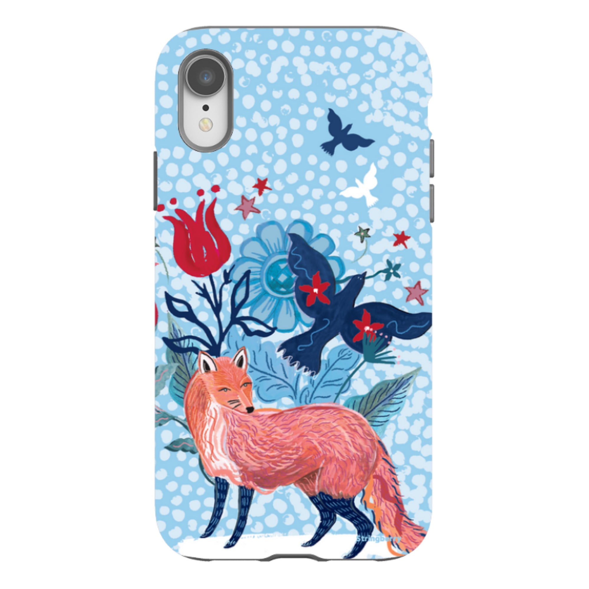 iPhone Tough Case - Fox By Emma Frances Grant