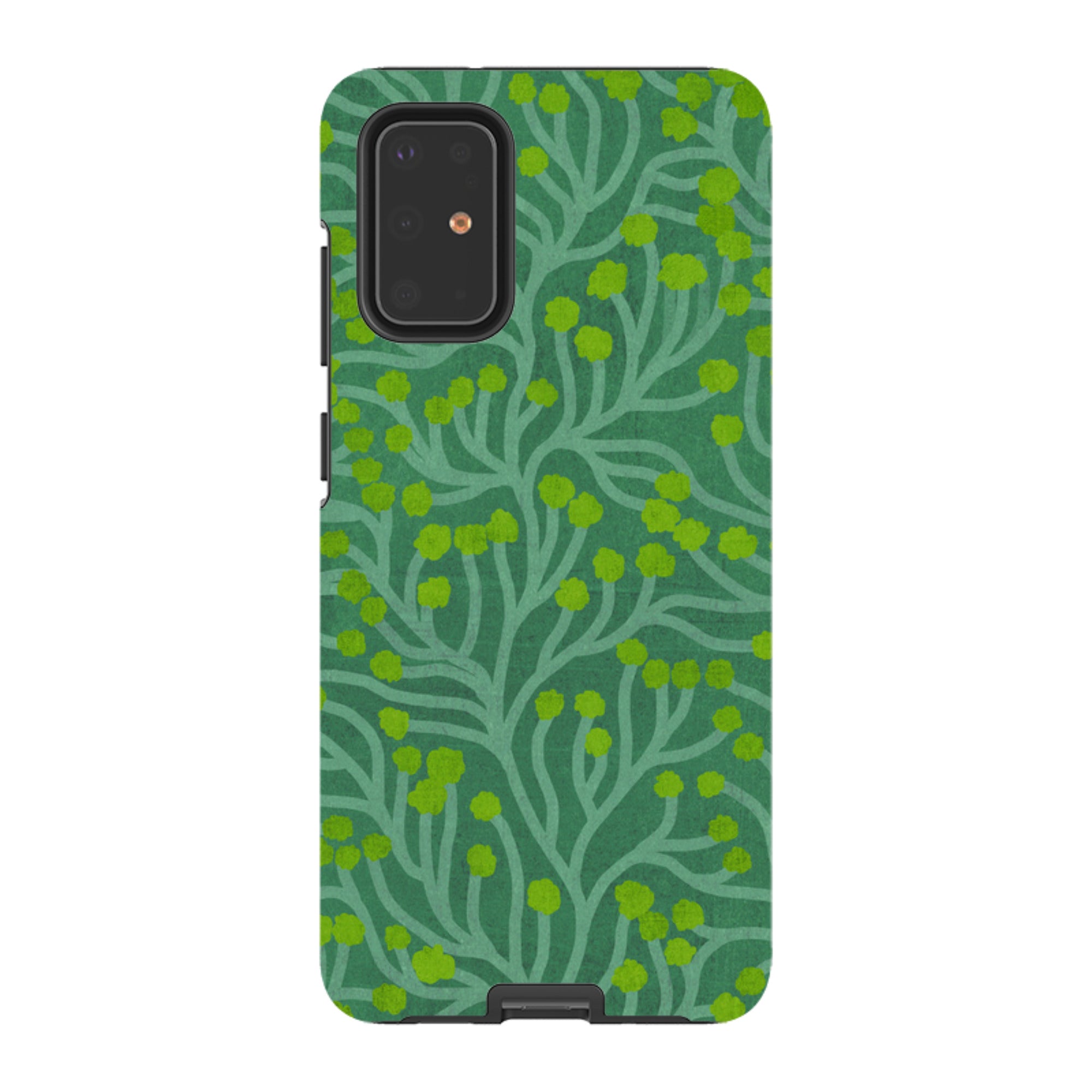 Samsung Tough Case - Vine Green And Teal By Katherine Quinn