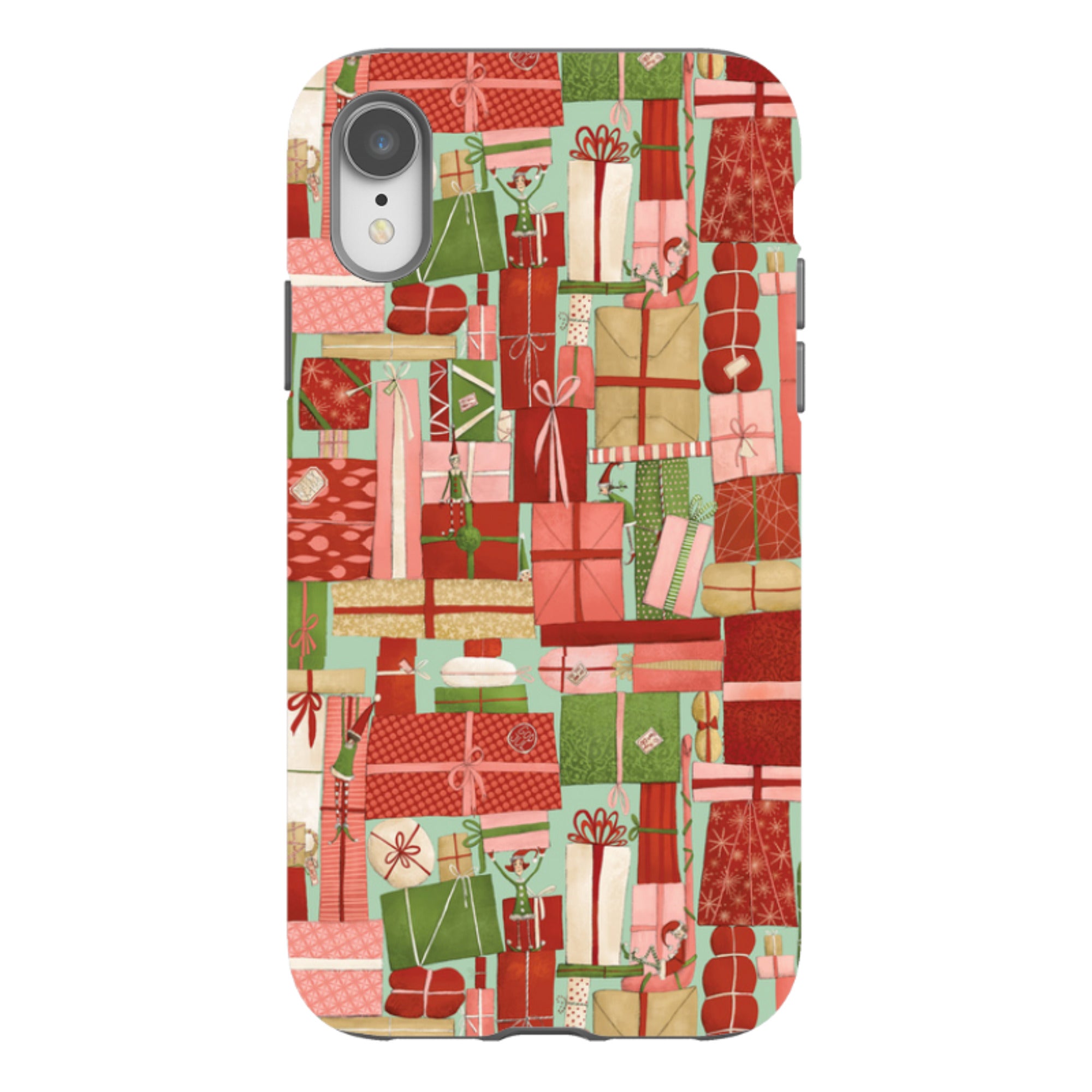 iPhone Tough Case - Santas Helpers By Maja Lindberg