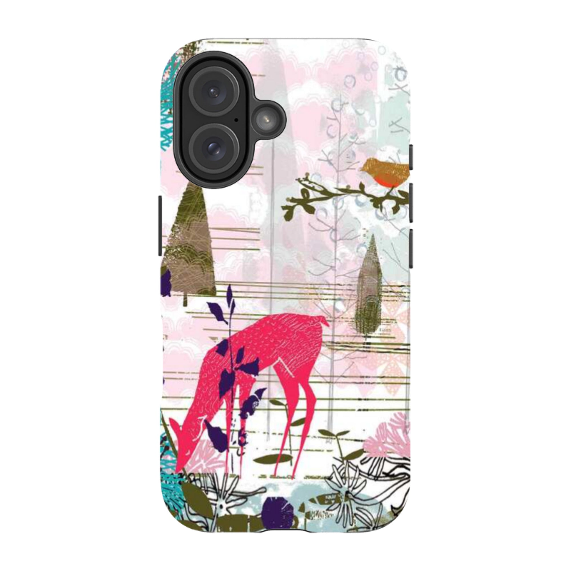 iPhone Tough Case - Forest Tale Robin Song By Tiffany Lynch
