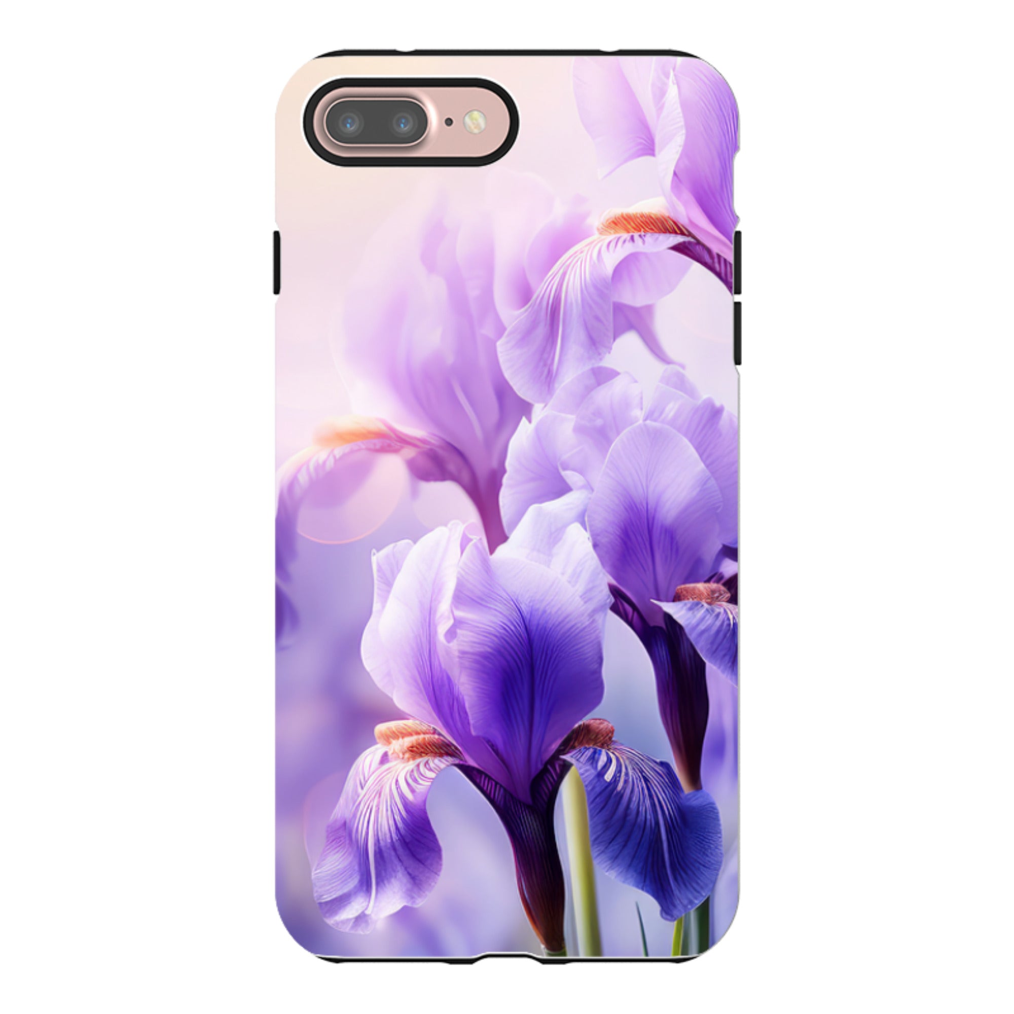 iPhone Tough Case -Mauve Floral