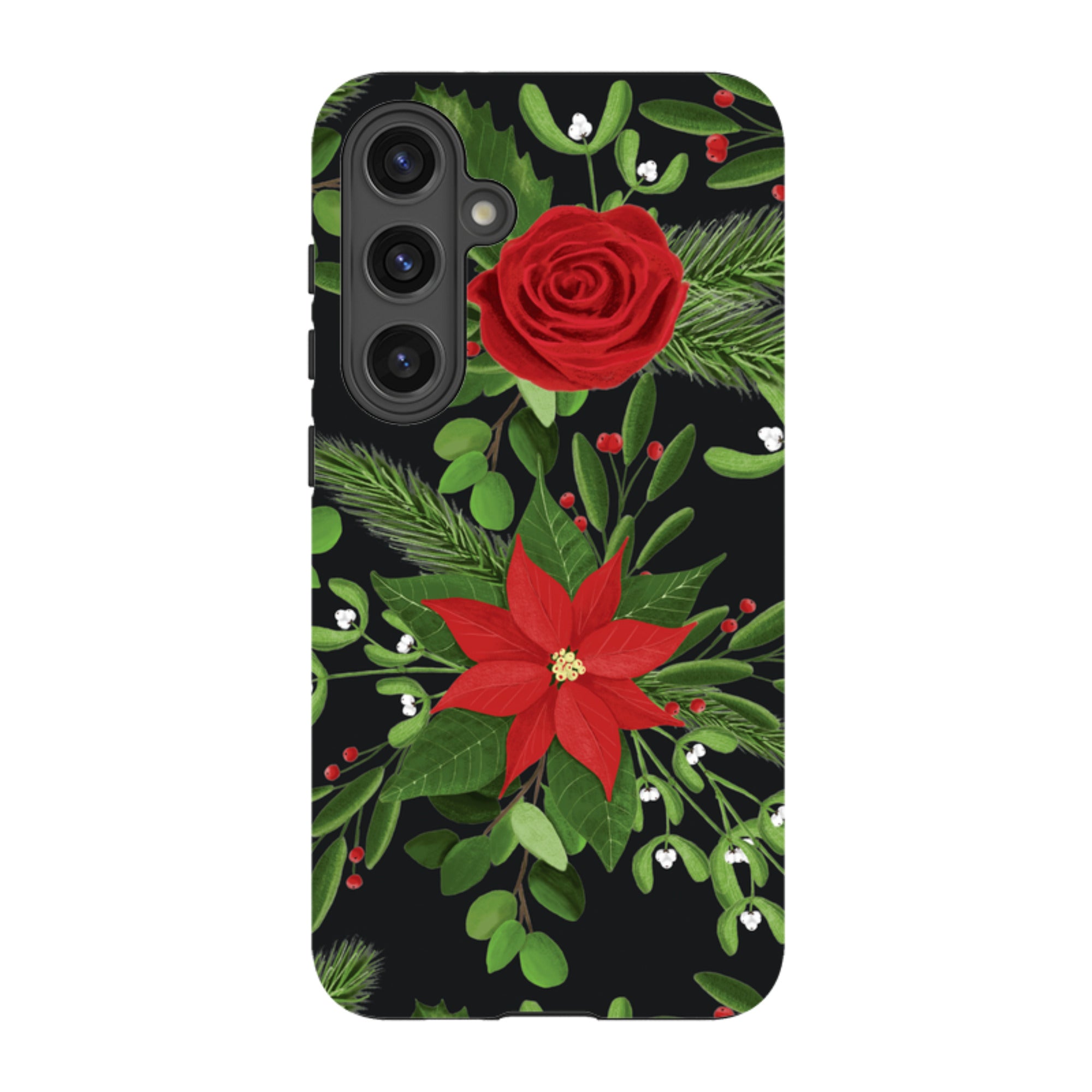 Samsung Tough Case - Black White Plaid By Abby Jacobs