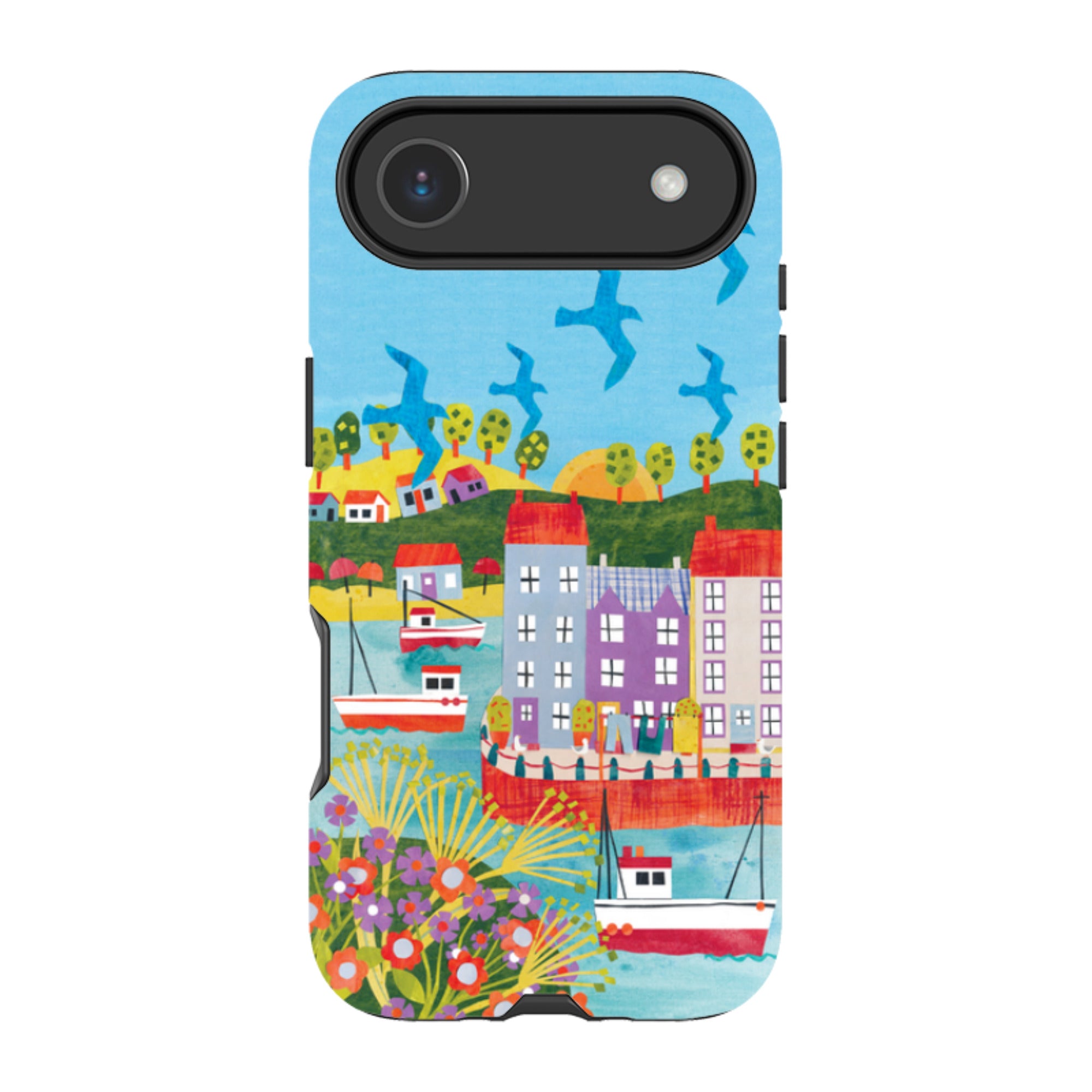 iPhone MagSafe Tough Case - Harbour Side By Tracey English
