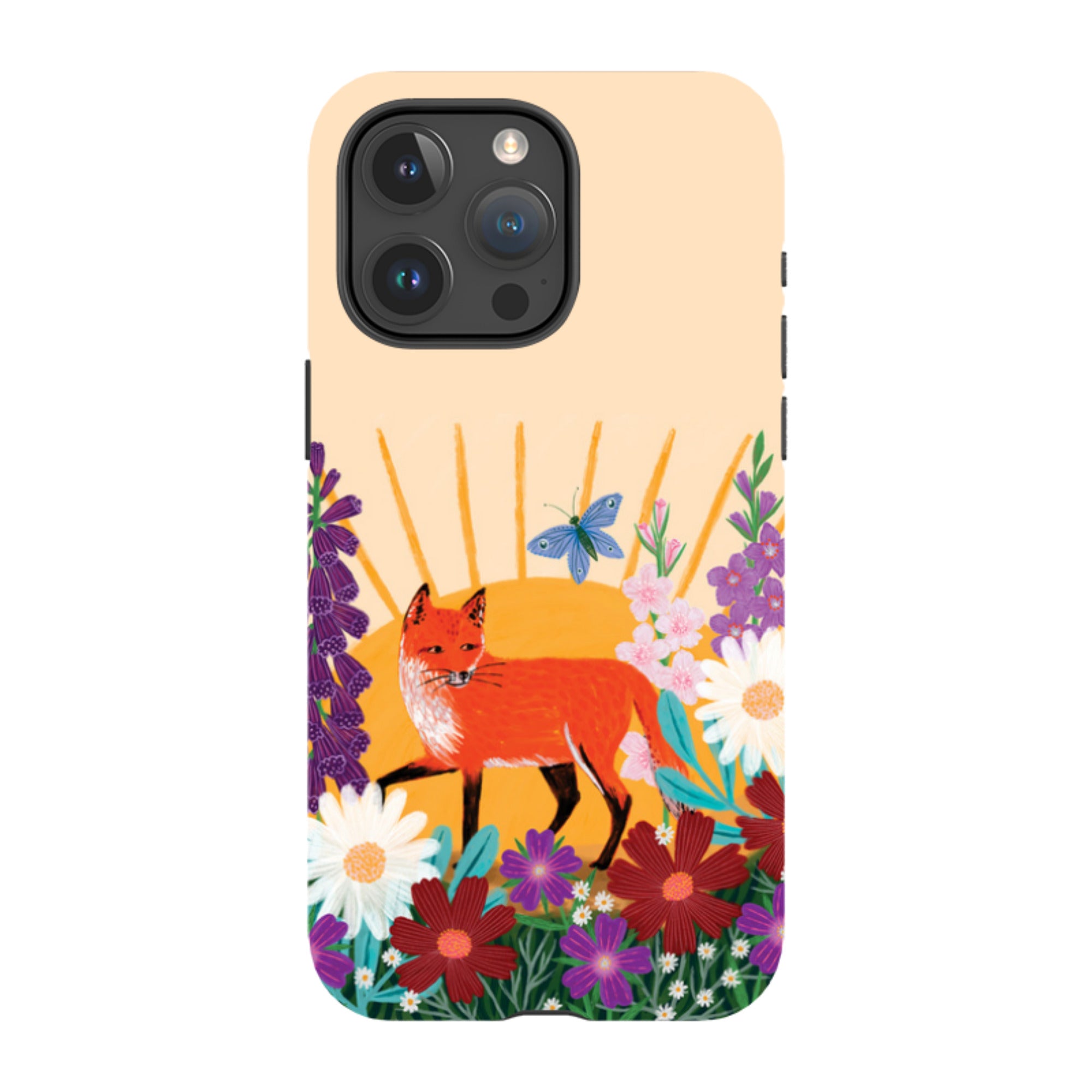iPhone Tough Case - Summer Fox By Lee Foster Wilson