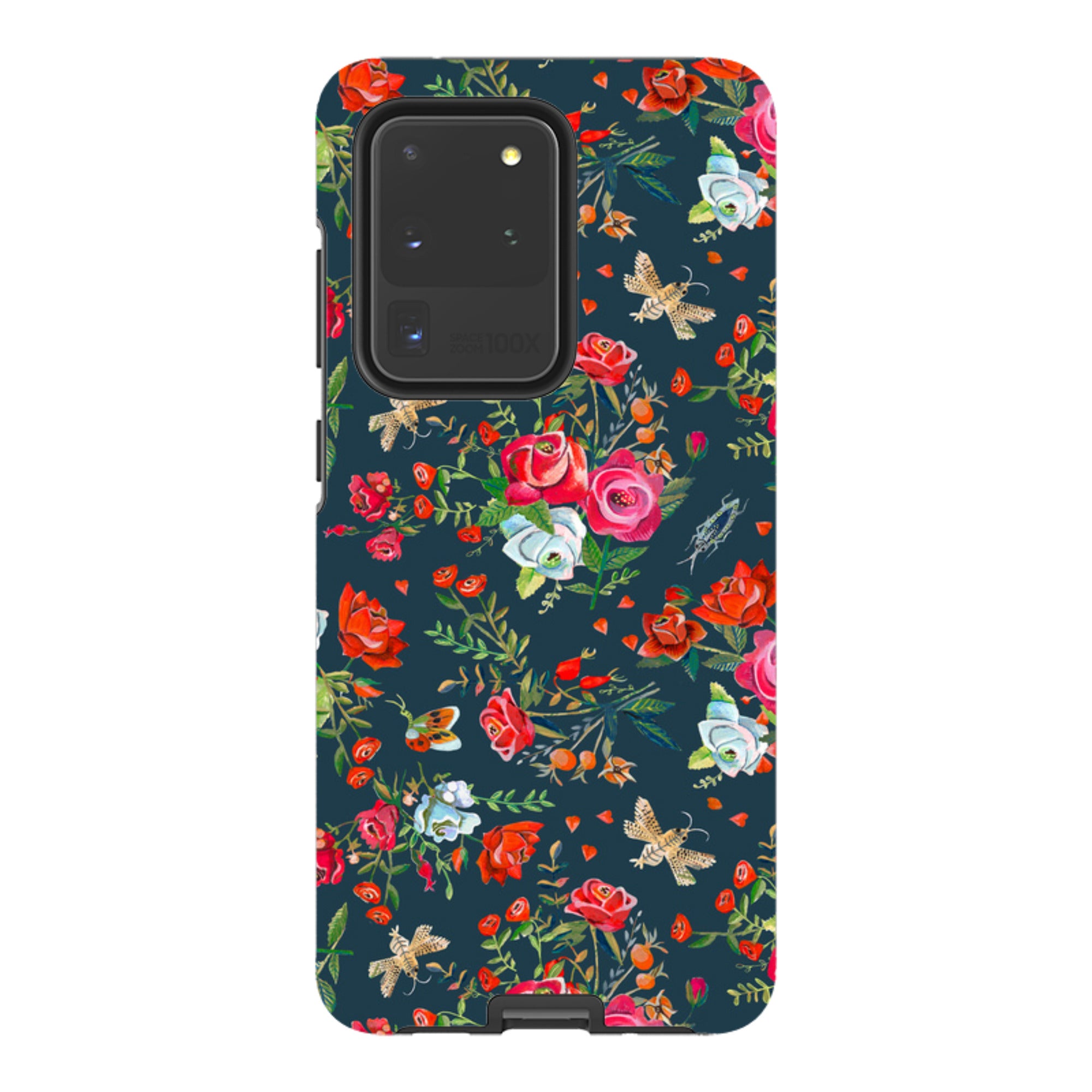 Samsung Tough Case - Blue Roses By Caroline Bonne Muller