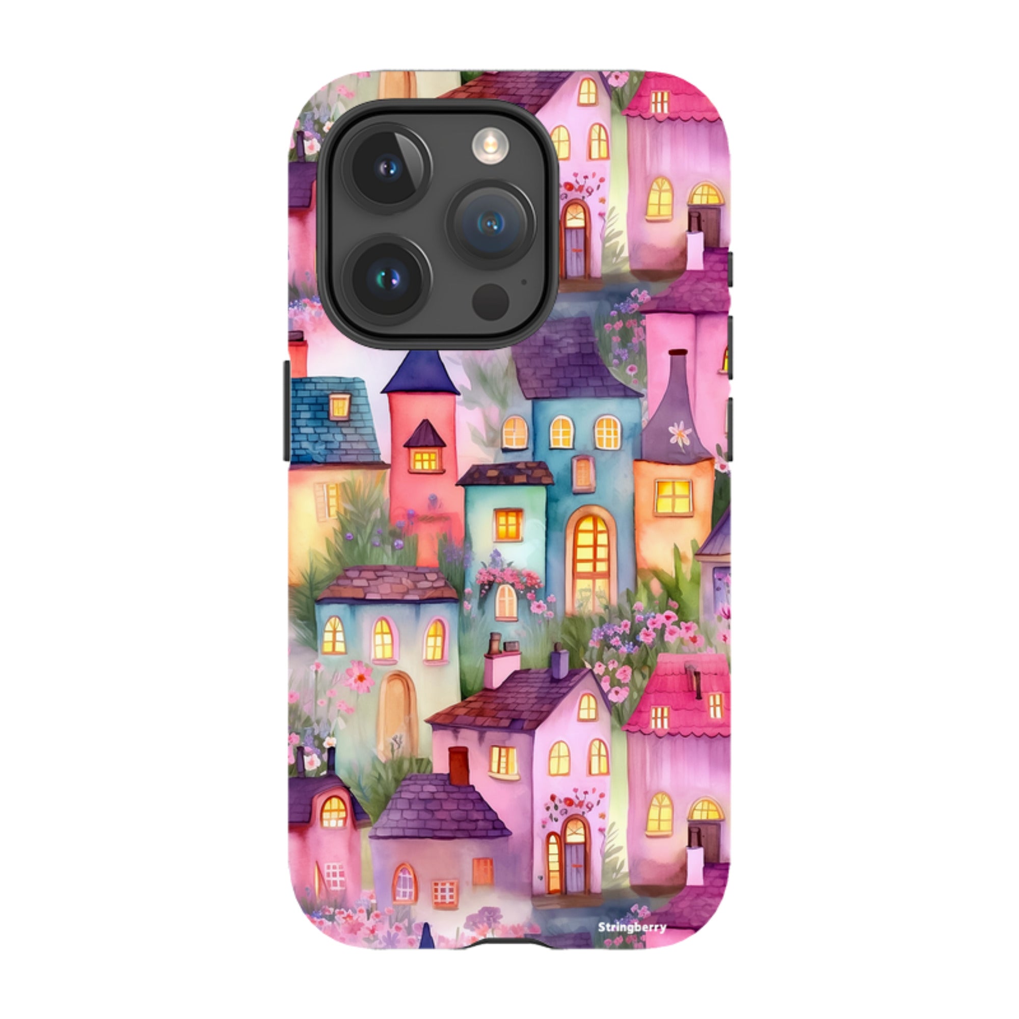 iPhone Tough Case - Fairy Houses