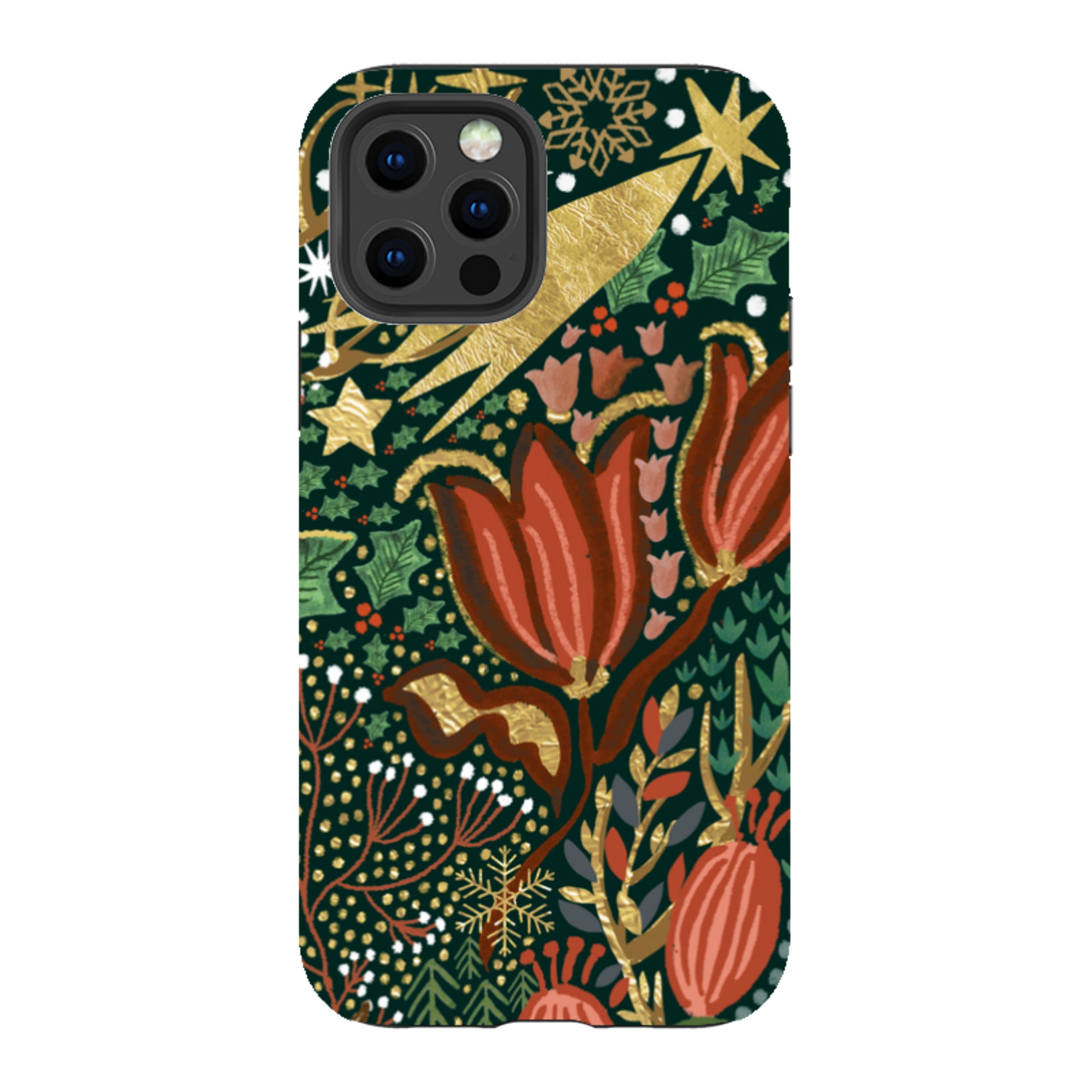 iPhone Tough Case - Winter Deer III By Emma Frances Grant