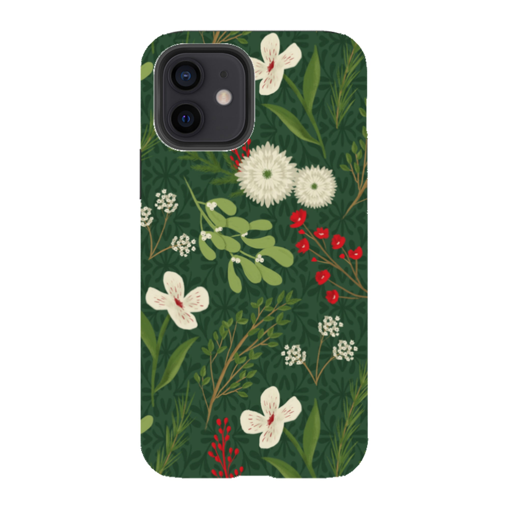 iPhone Tough Case - Holiday Foliage By Abby Jacobs