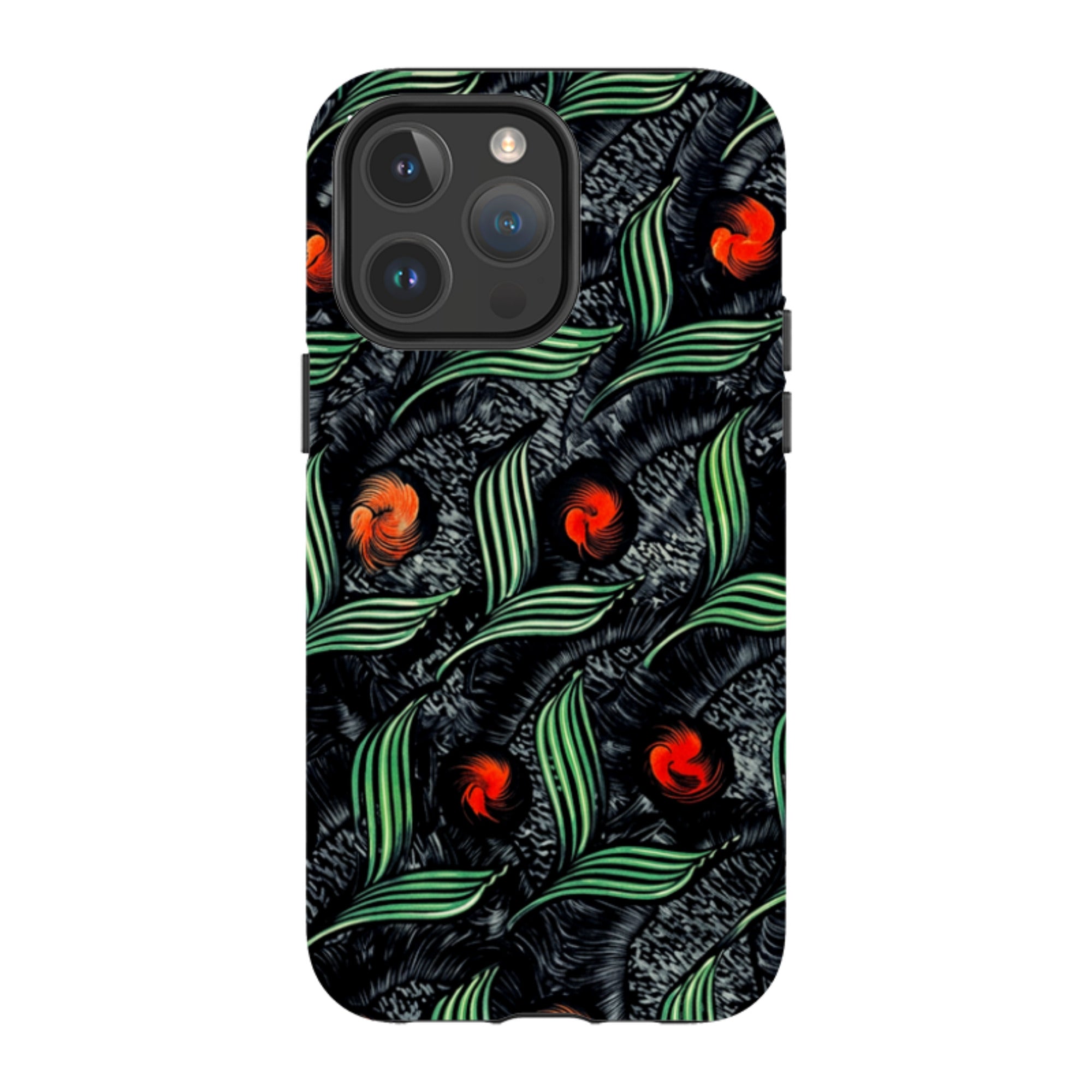 iPhone MagSafe Tough Case - Dark Botanical