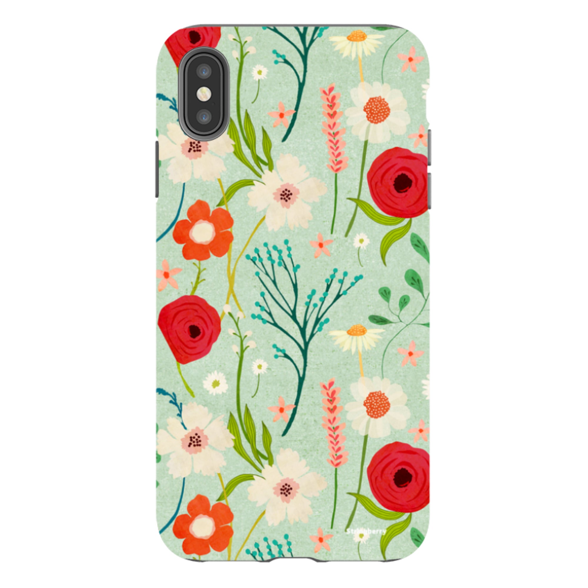 iPhone Tough Case - Floral By Katherine Quinn