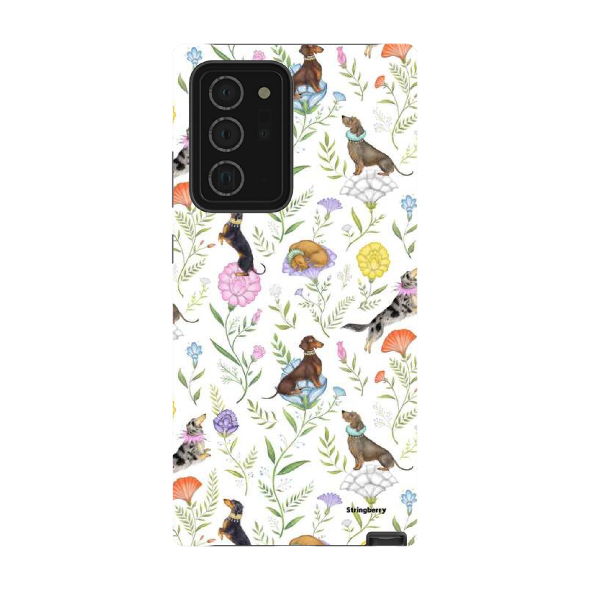 Samsung Tough Case - Doxy Day Afternoon White By Catherine Rowe