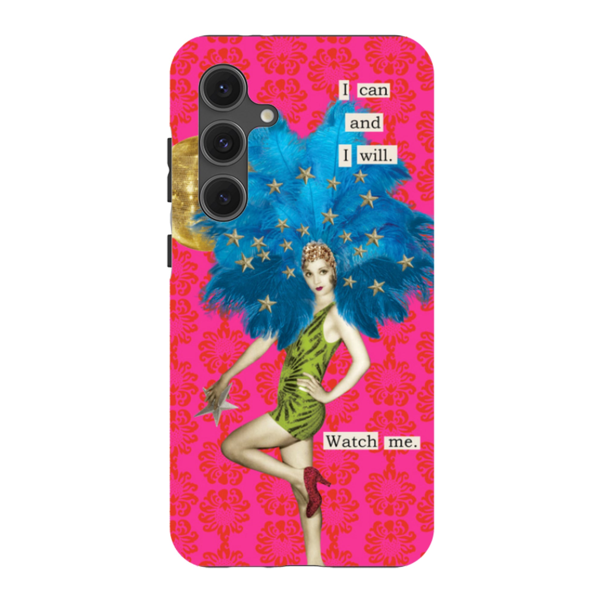 Samsung Tough Case - I Can And I Will By Clare Jordan