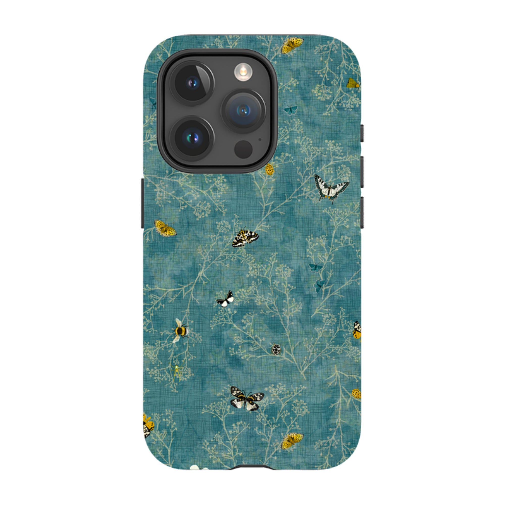 iPhone MagSafe Tough Case - Chinoiserie Garden Soft Sage By Katherine Quinn