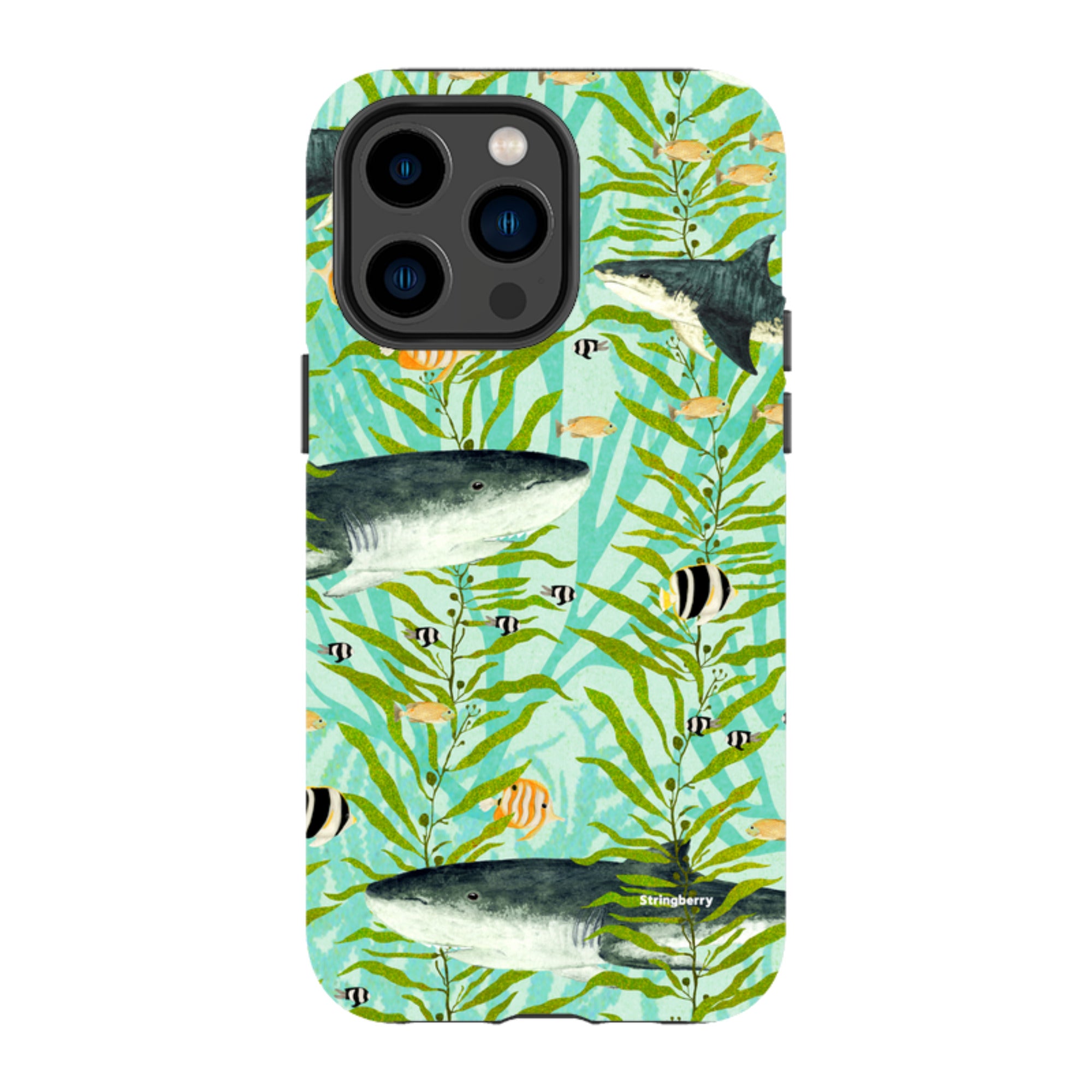 iPhone MagSafe Tough Case - Shark Reef By Katherine Quinn