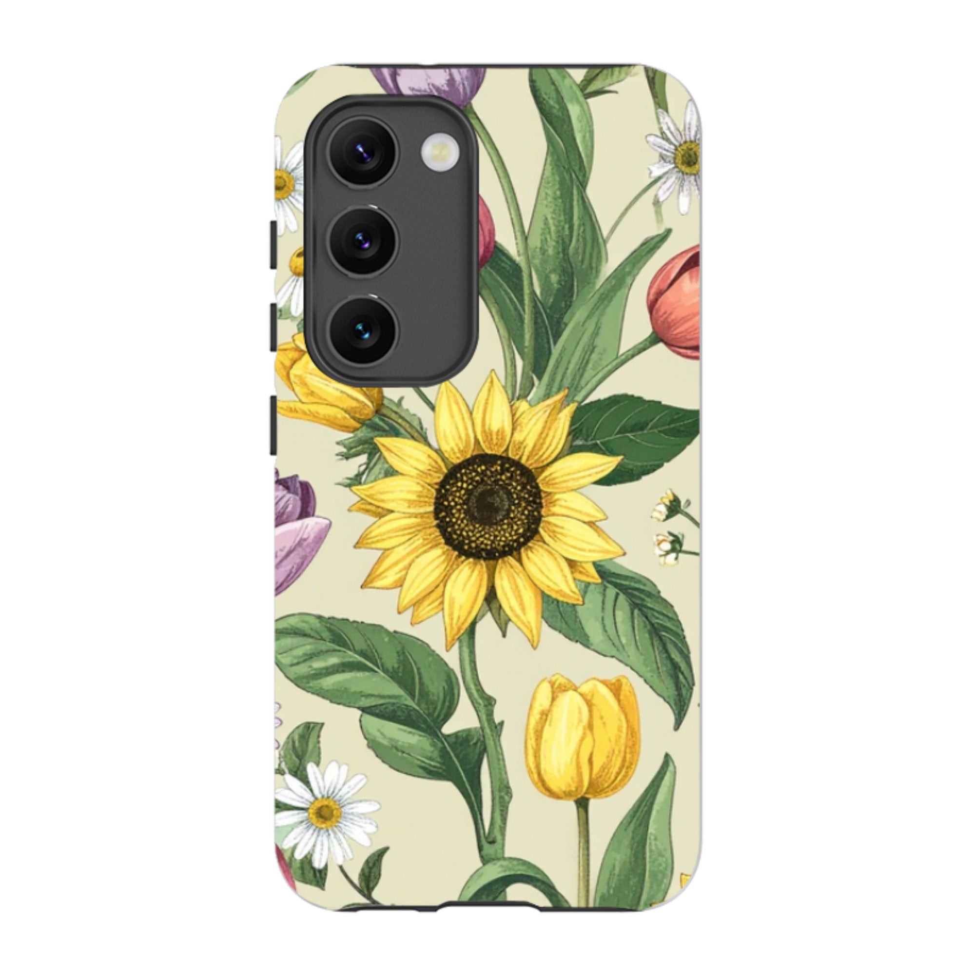 Samsung Tough  Case - Pale Sunflowers