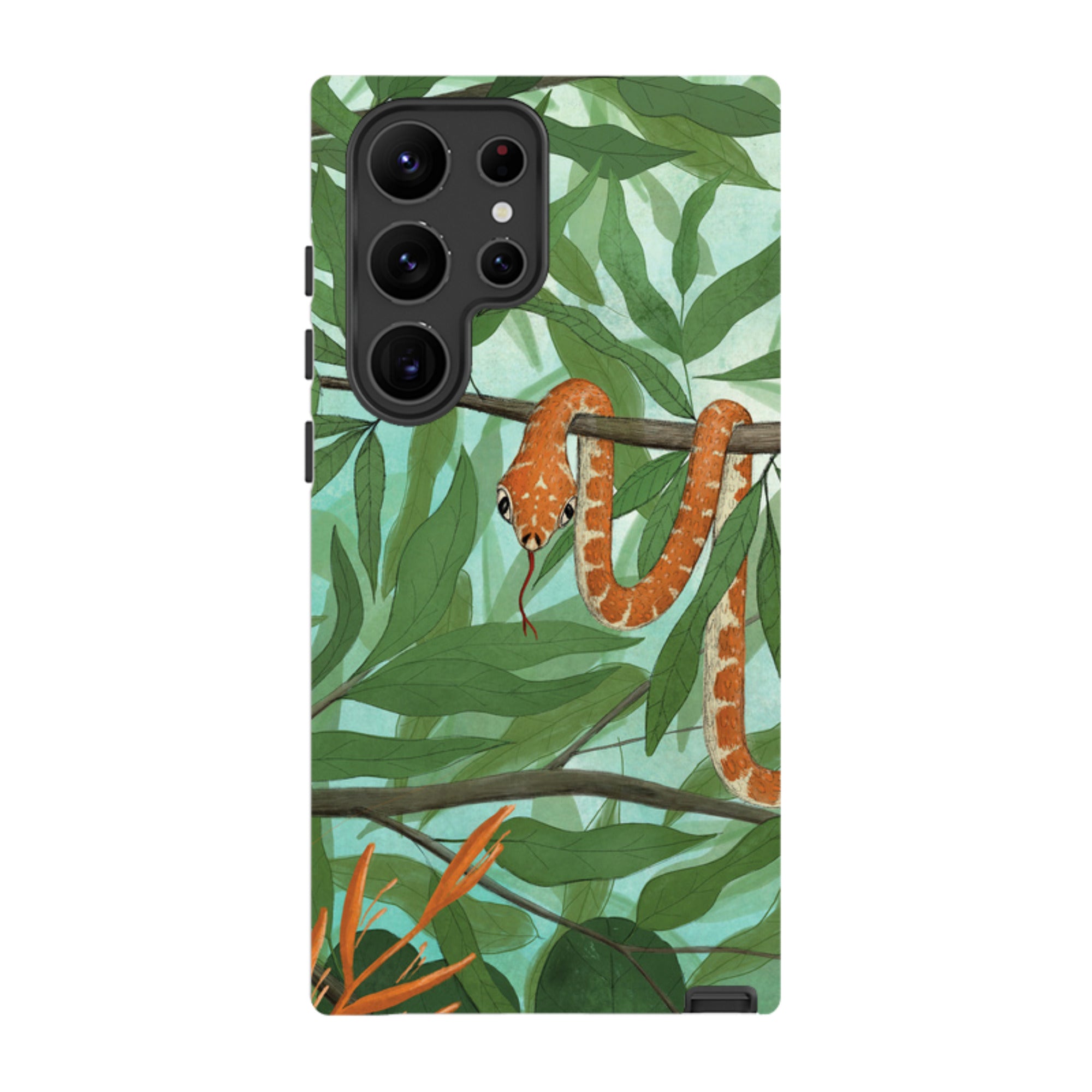 Samsung Tough Case - Snake By Maja Lindberg