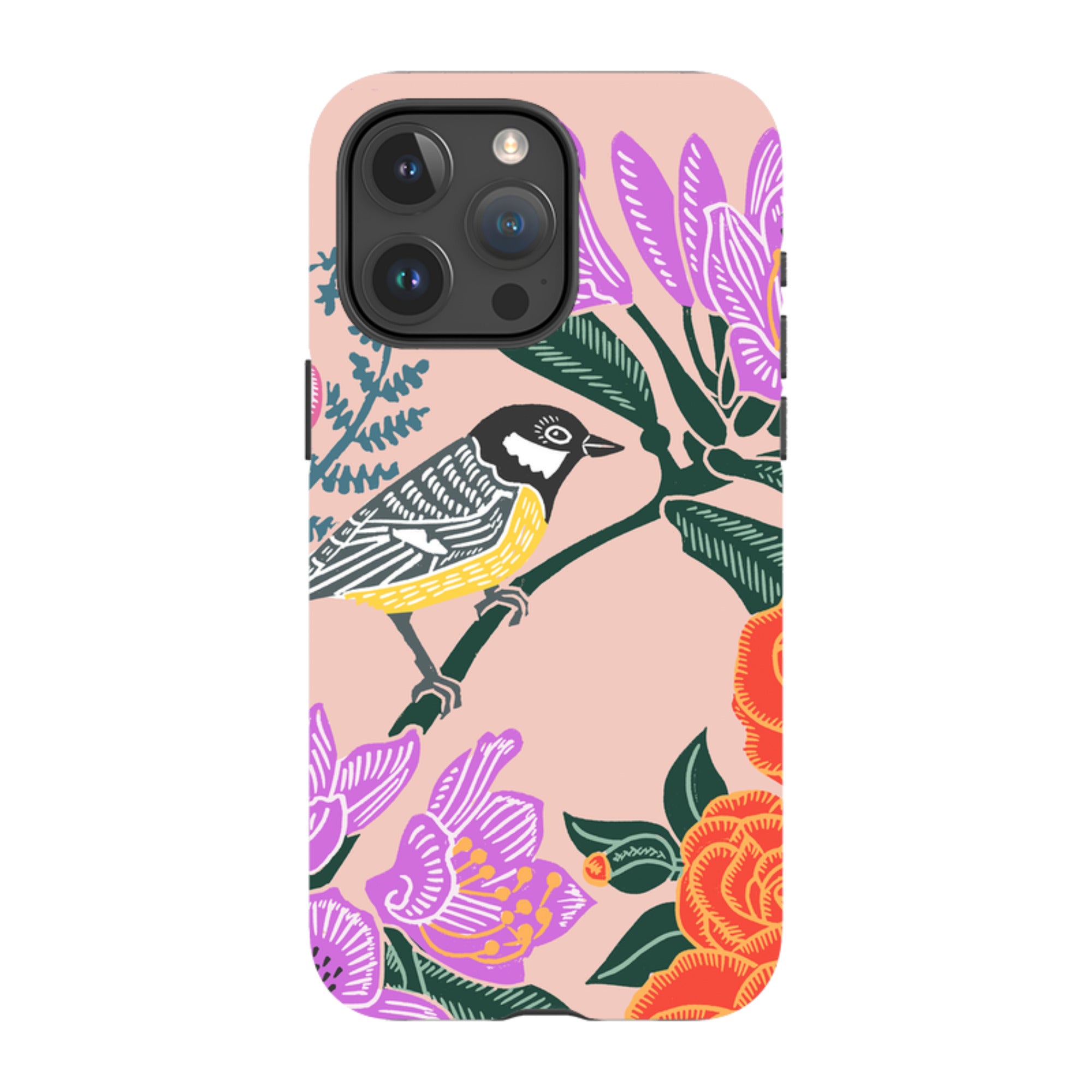 iPhone Tough Case - Camelia By Kate Heiss