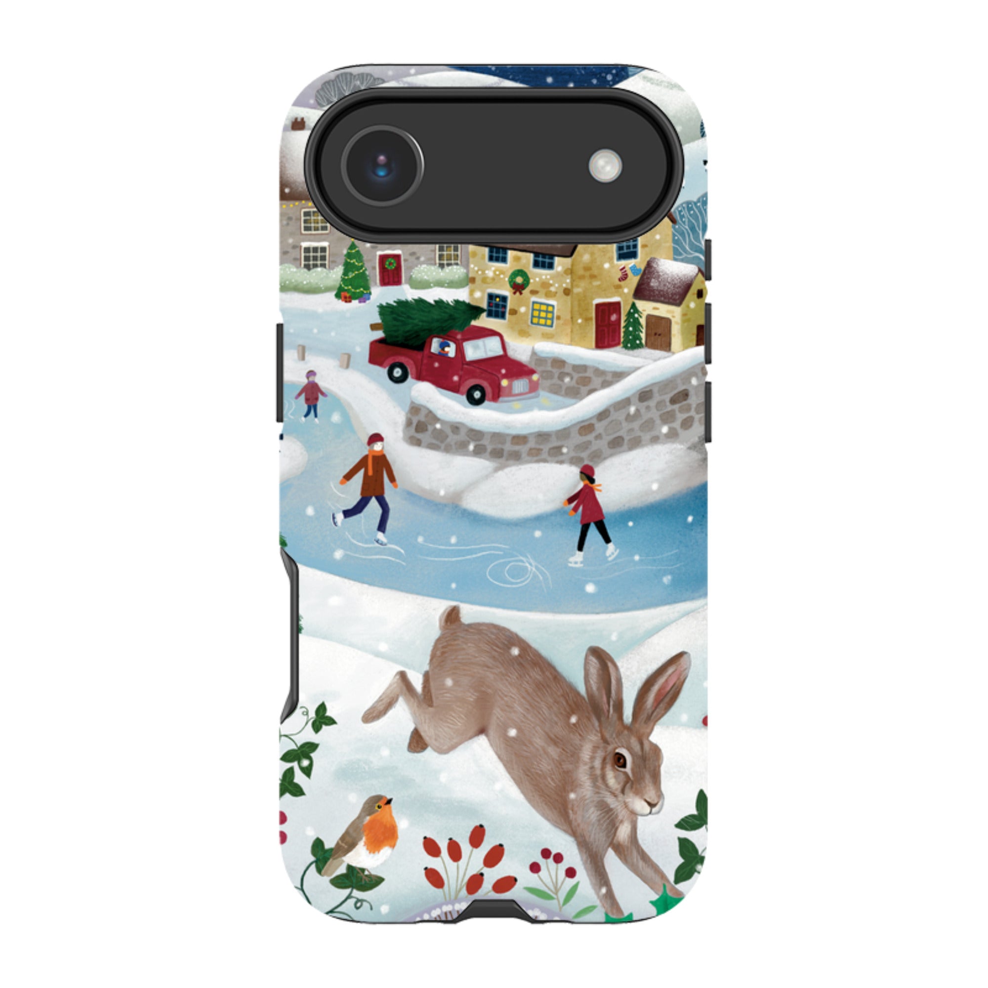 iPhone Tough Case - Advent Rabbit By Bex Parkin