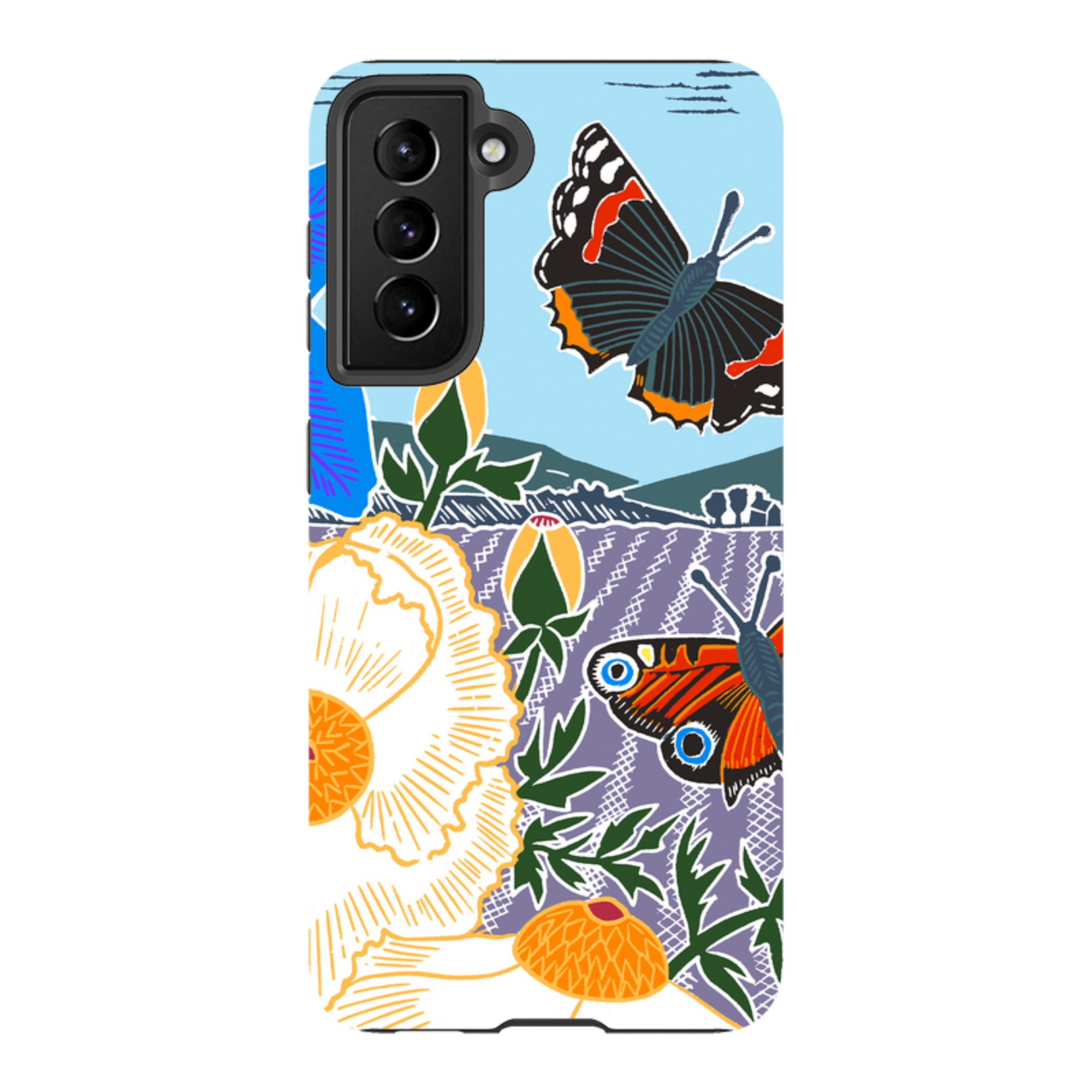 Samsung Tough Case - Bold Butterflies By Kate Heiss