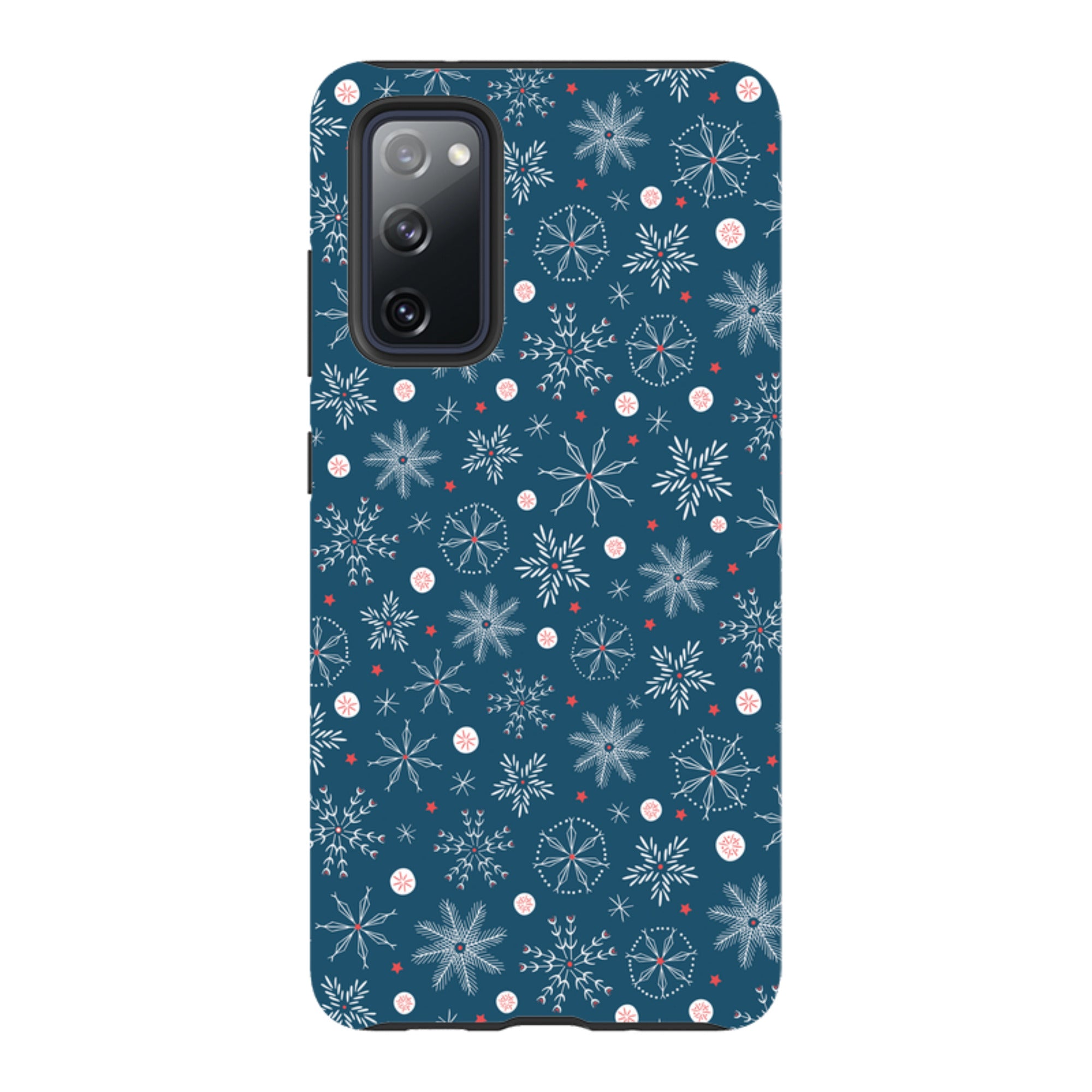 Samsung Tough Case - Christmas Snowflakes By Ali Brookes
