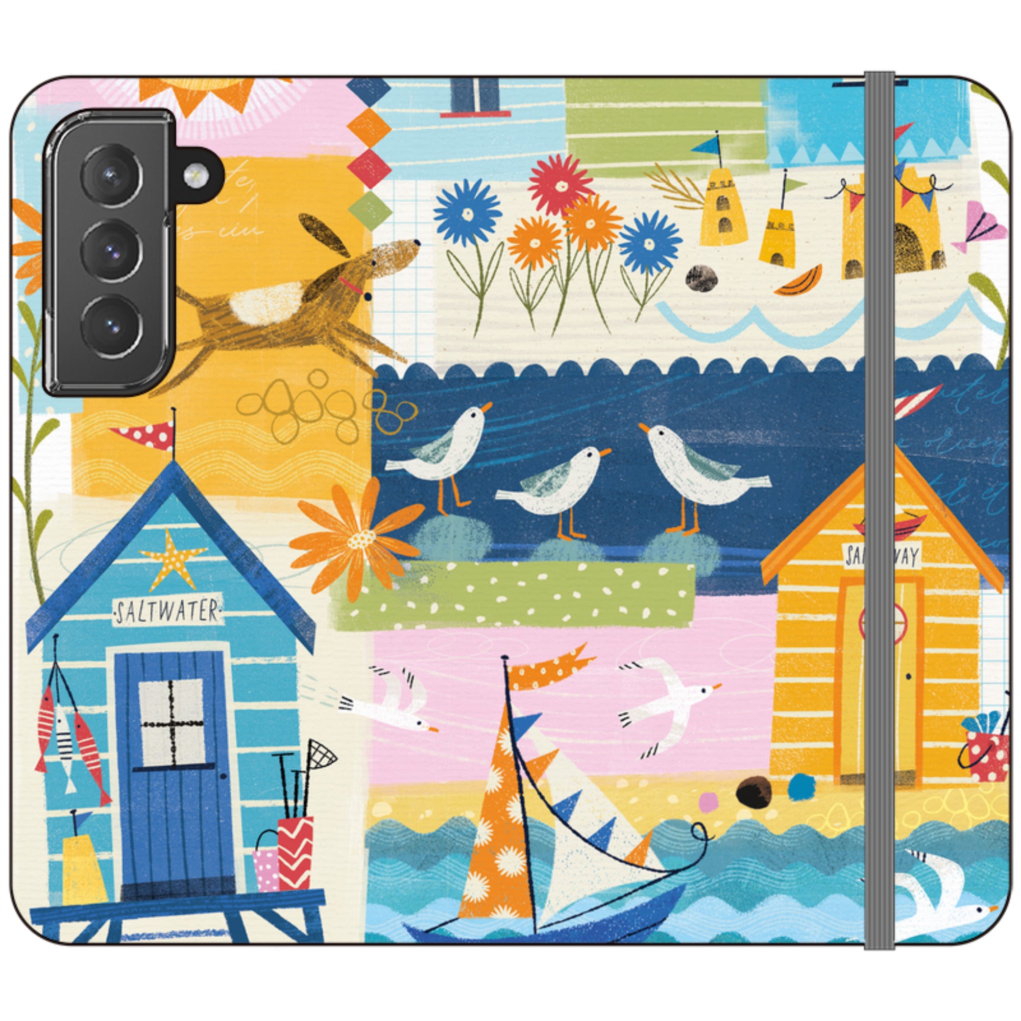Sunny Days Wallet Case By Ali Brookes