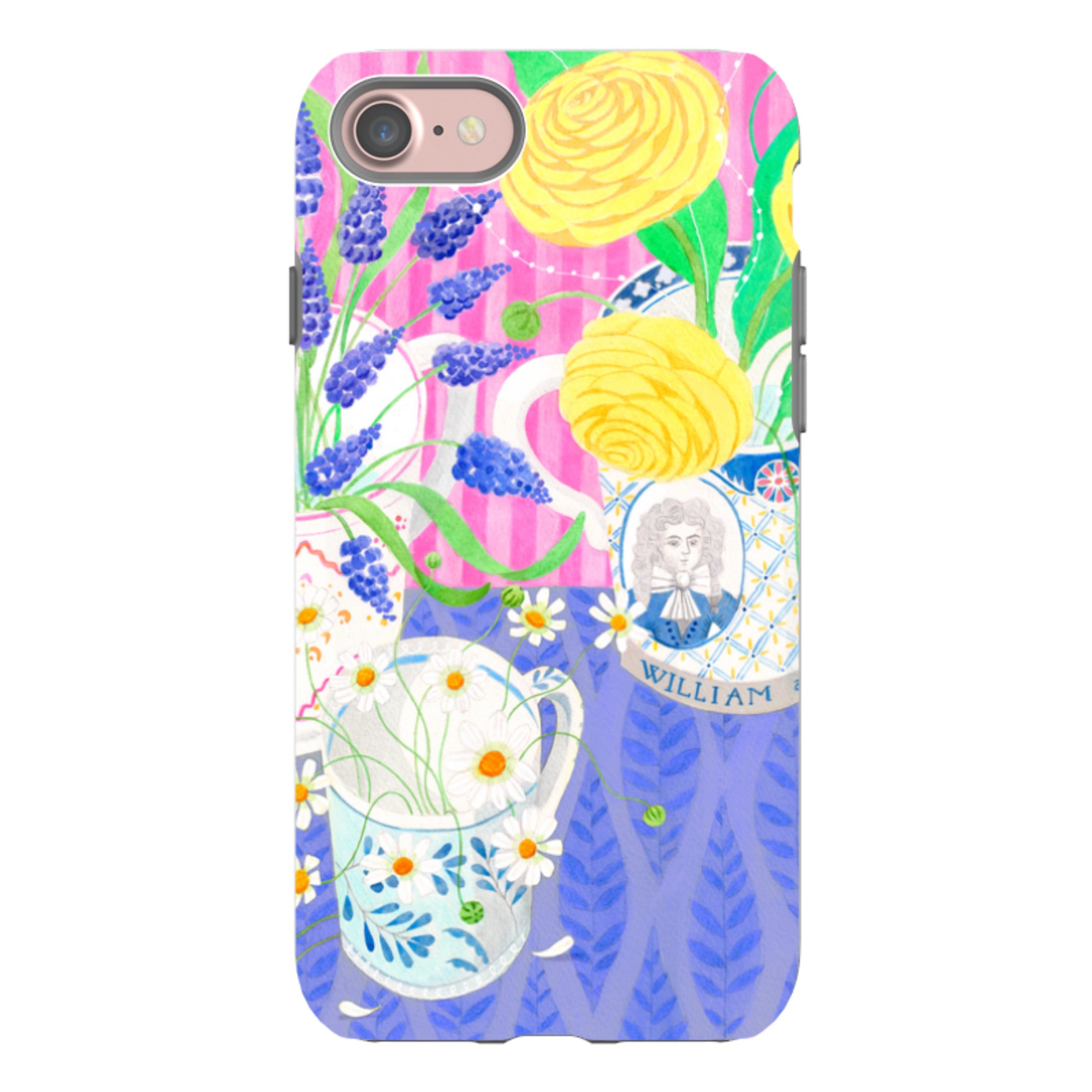 iPhone Tough Case - Muscari Flowers By Bex Parkin