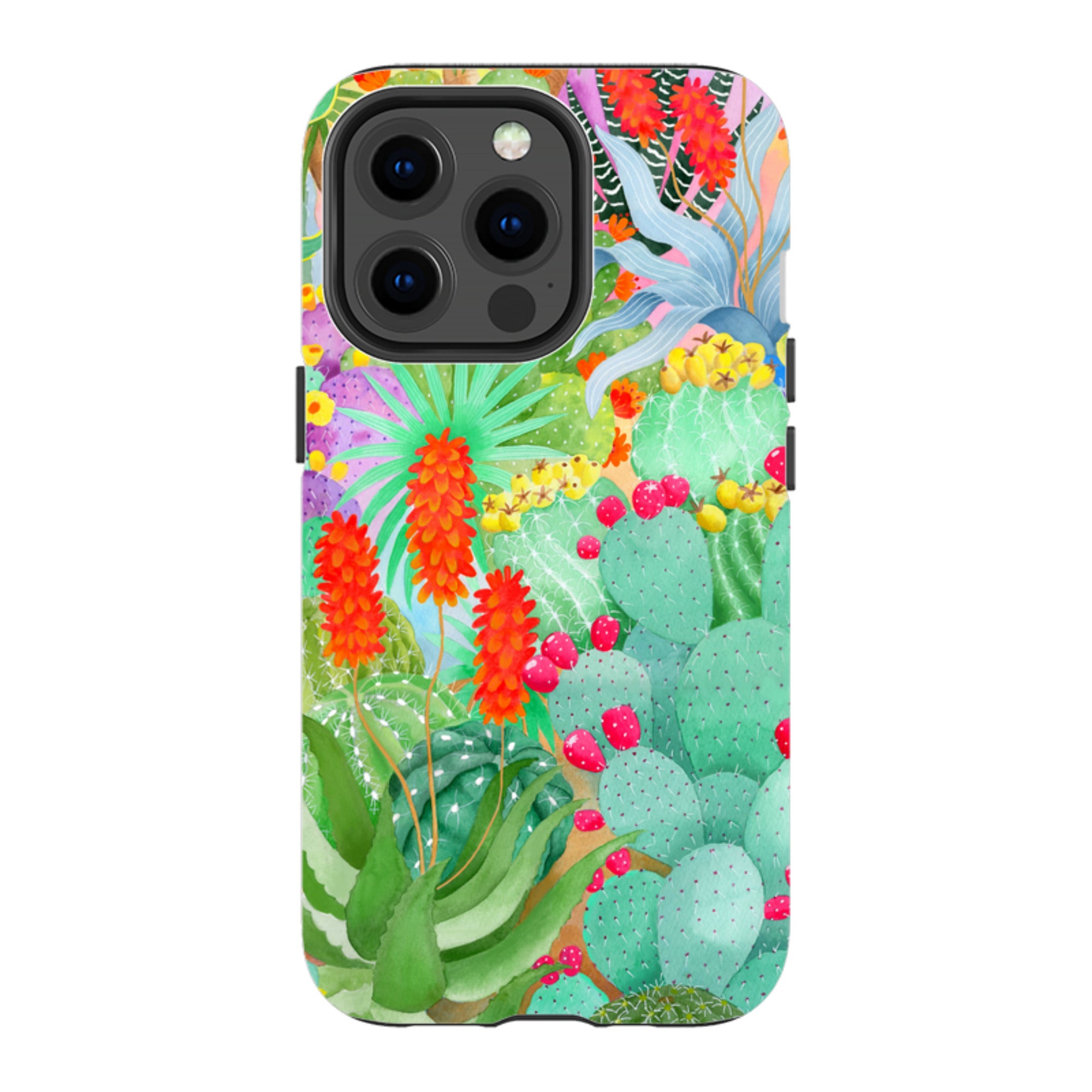 iPhone MagSafe Tough Case -  Cactus By Bex Parkin