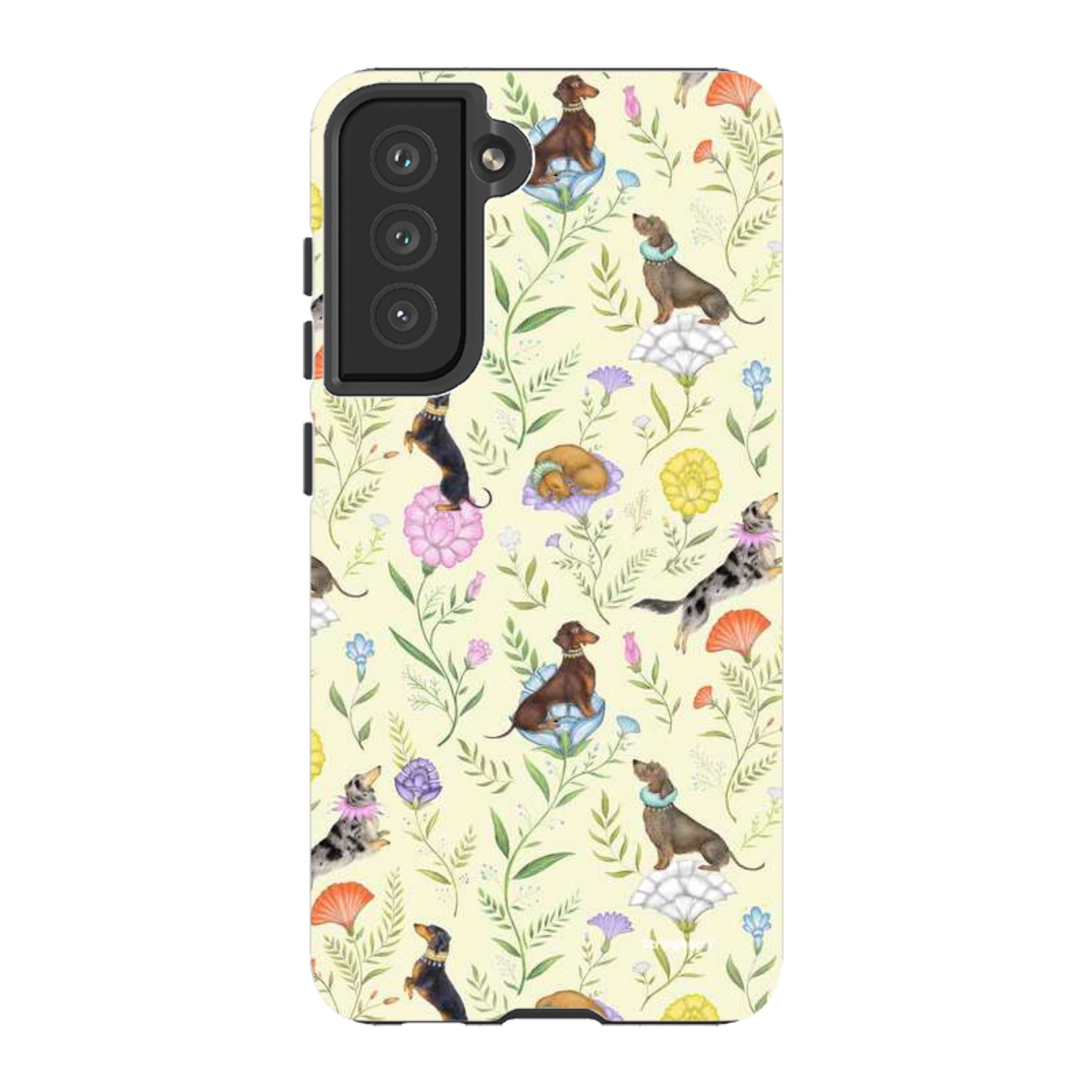 Samsung Tough Case - Doxy Day Afternoon Buttercream By Catherine Rowe