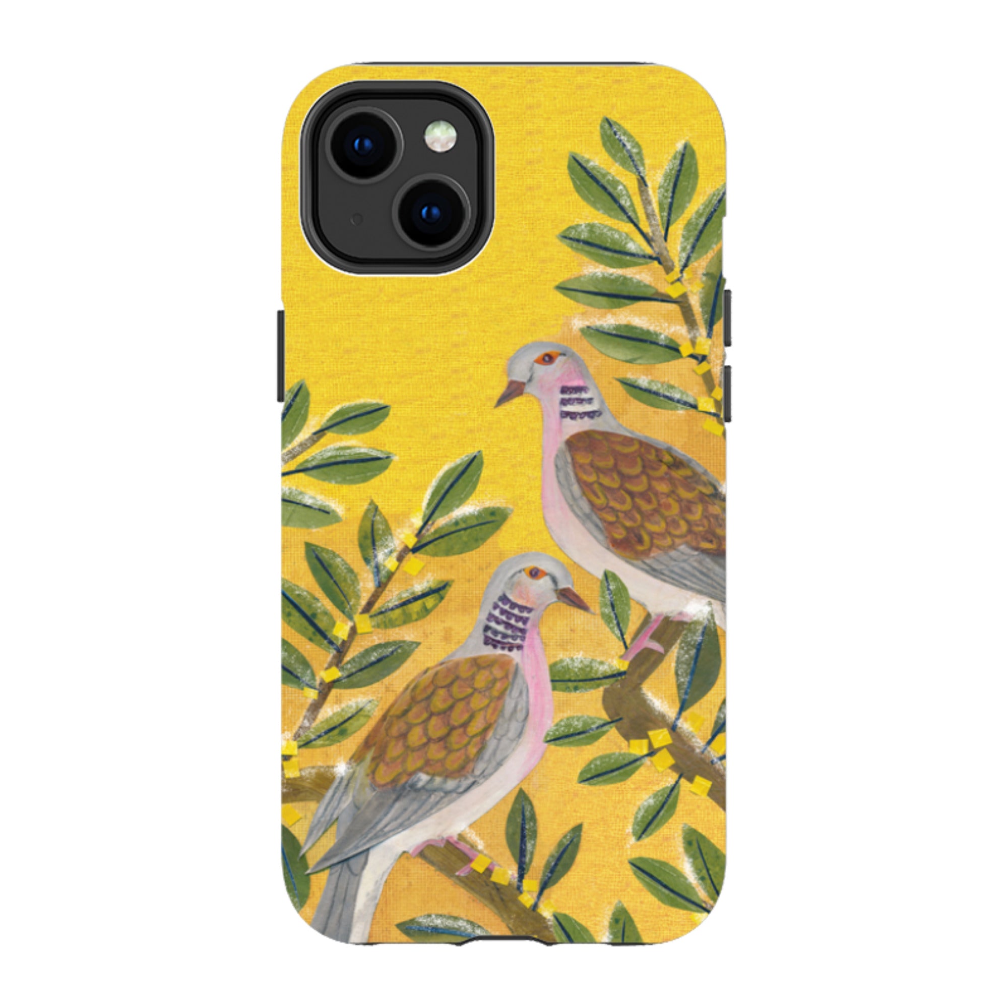 iPhone MagSafe Tough Case - Two Turtle Doves By Tracey English