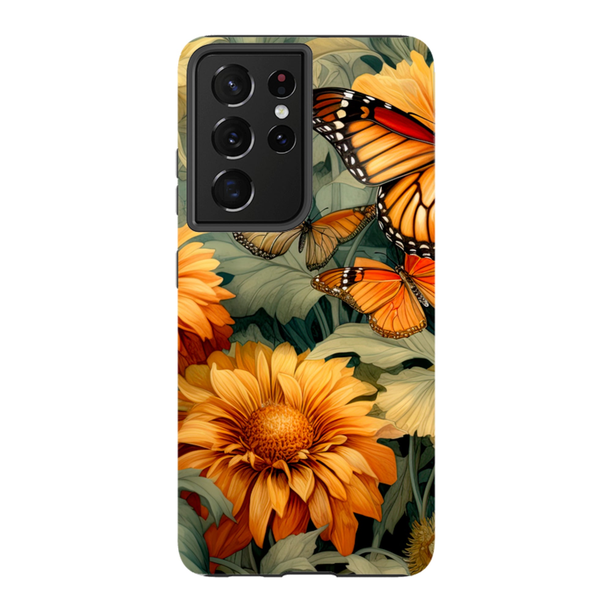 Samsung Tough Case - Butterfly Daisies V