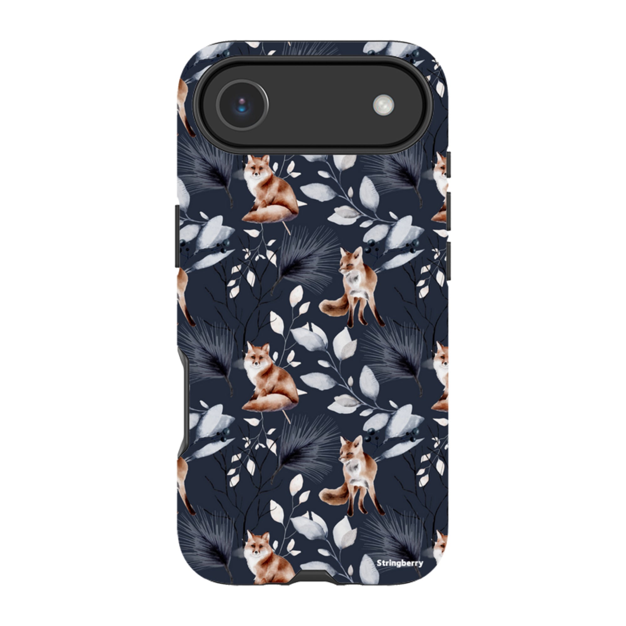 iPhone Tough Case - Foxy Xmas