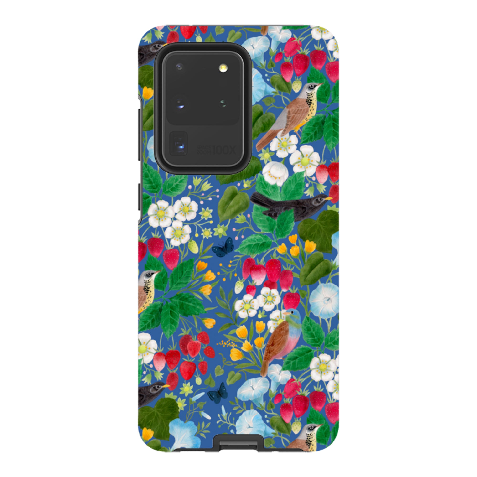 Samsung Tough  Case - Strawberry Thief By Bex Parkin