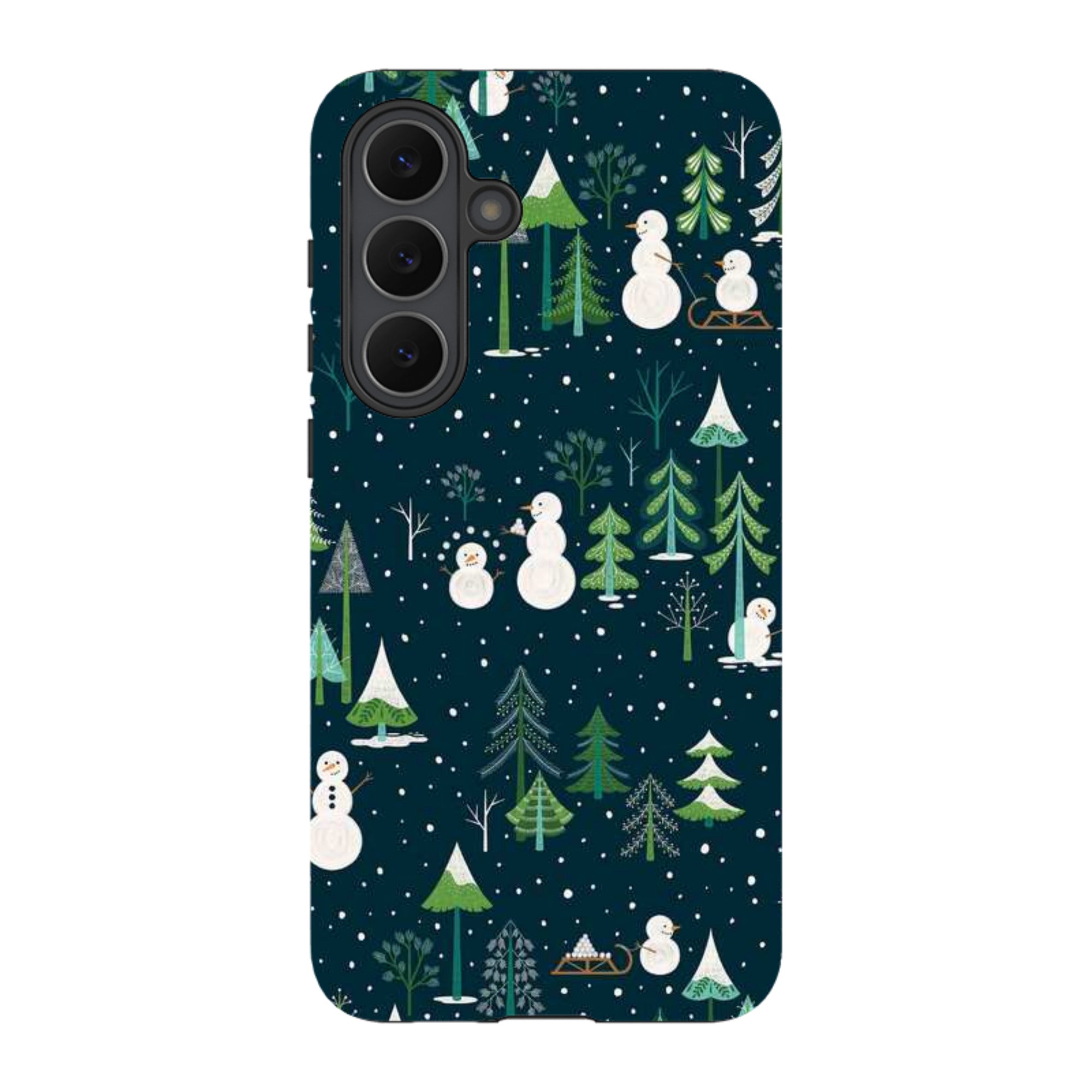 Samsung Tough Case - Snowman Playground By Jenny Zemanek