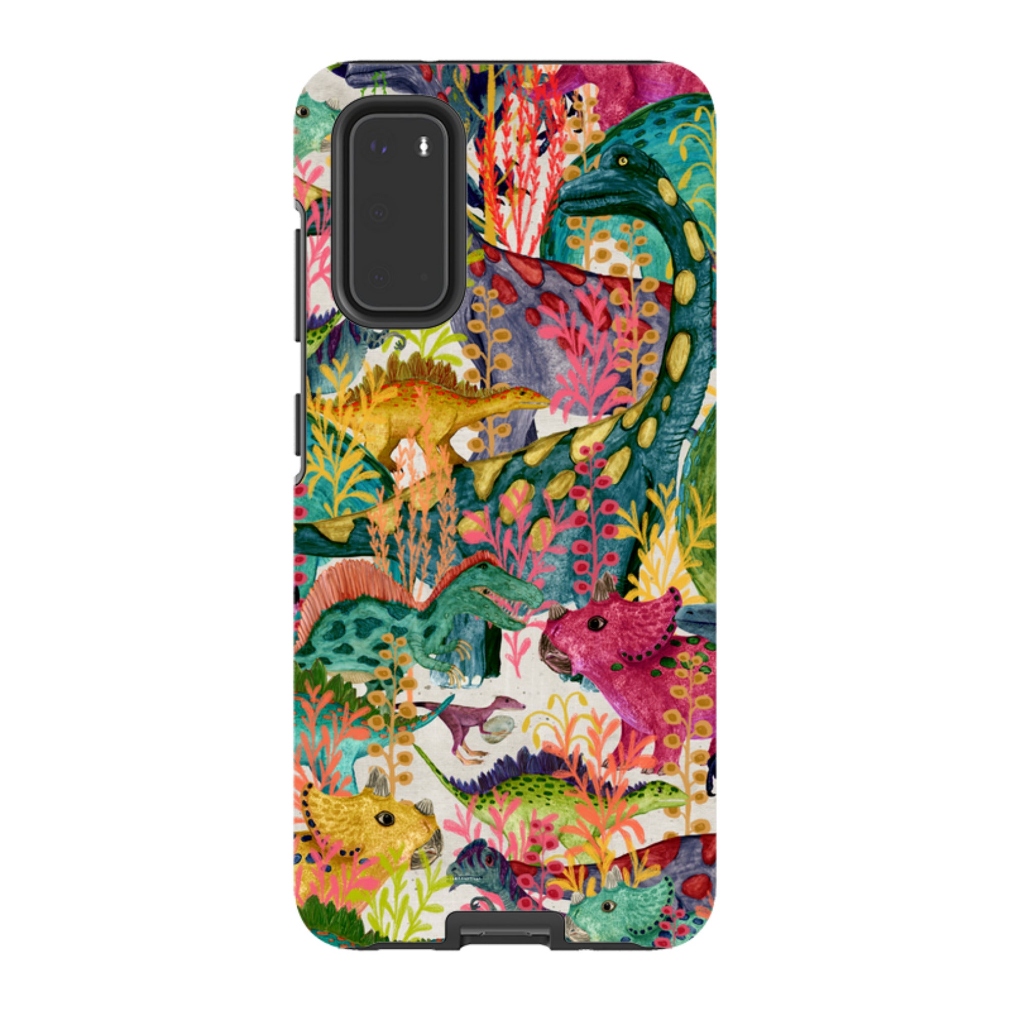 Samsung Tough Case - Dinosaur Jamboree By Katherine Quinn