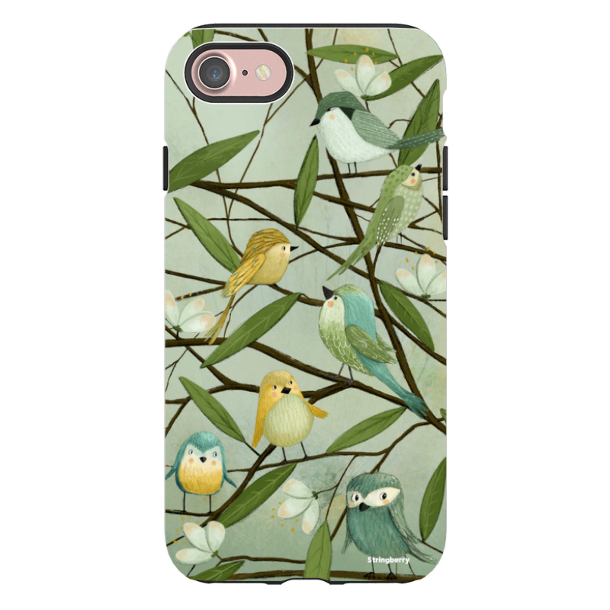iPhone Tough Case - Birds By Maja Lindberg